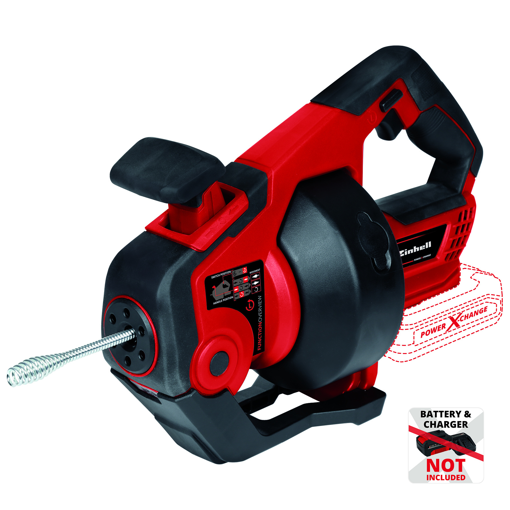 Einhell TE-DA 18/760 Li Solo Accu Rioolonstopper - Detailed view of the product