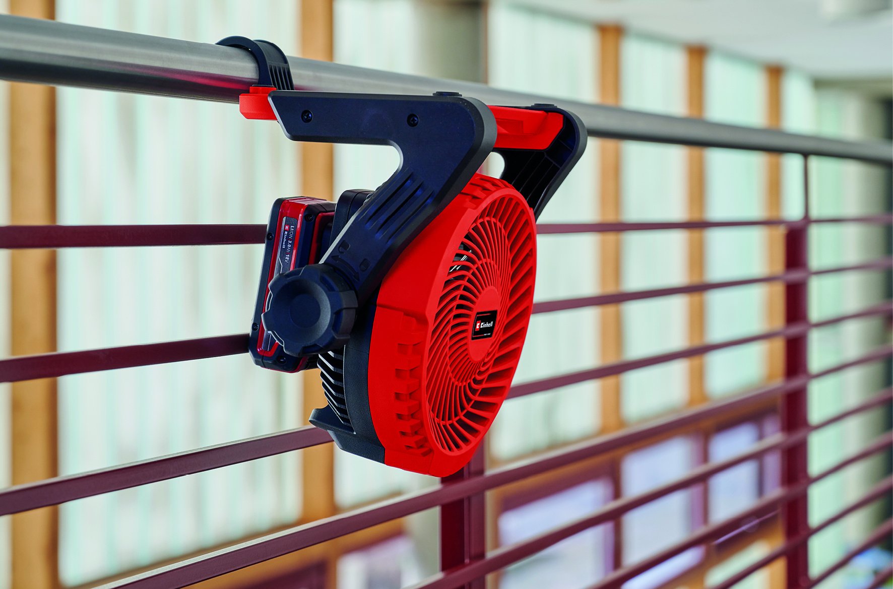 Einhell GE-CF 18/2200 Li Solo Accu Ventilator - Detailed view of the product