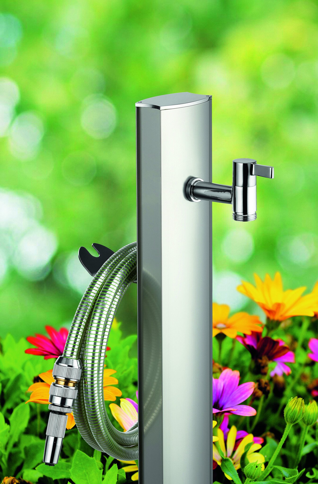 Aquapoint STEELO Oval Black 120CM - L 9CM - Detailed view of the product