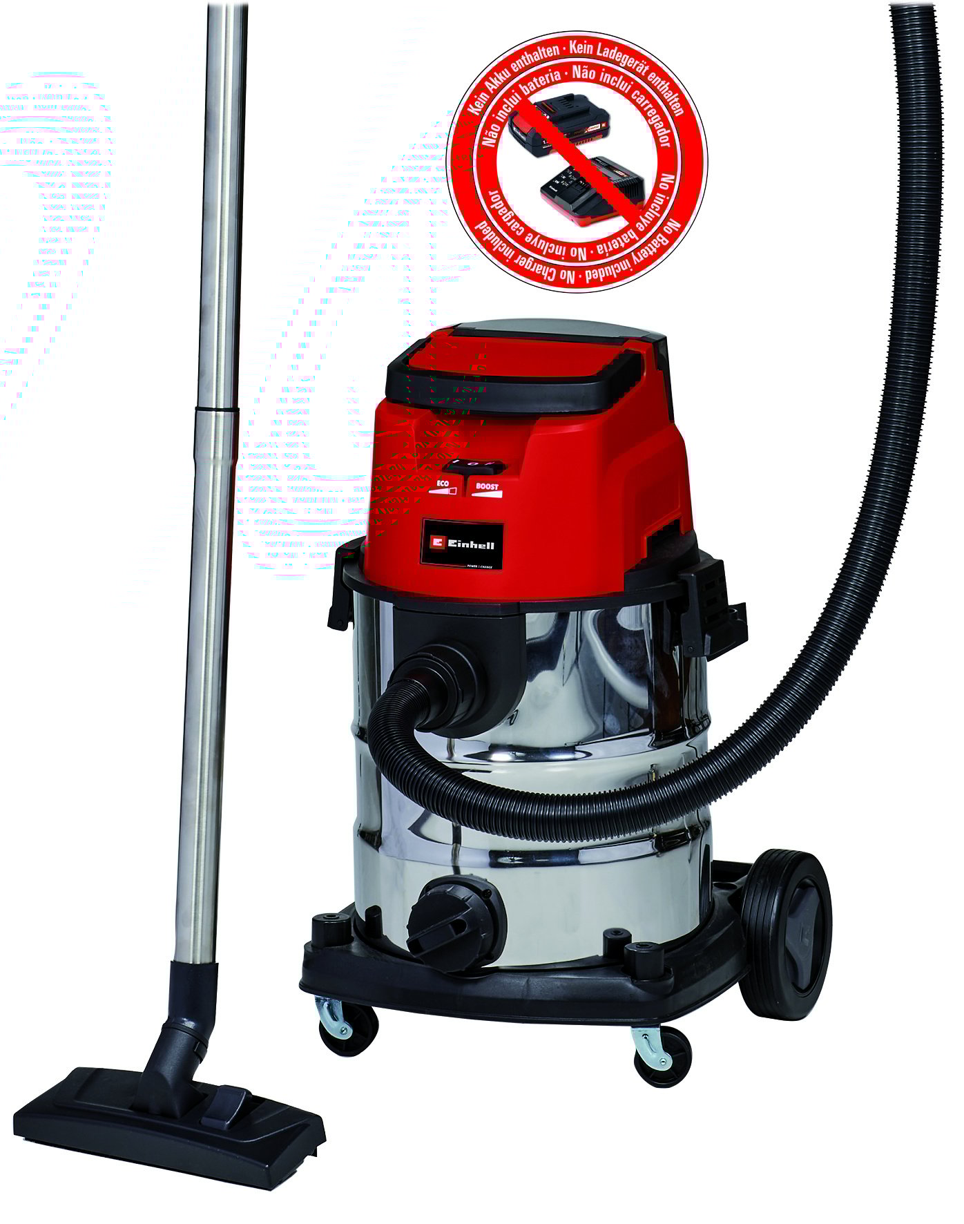 TE-VC 36/25 Li S Solo - Accu Nat-/Droogzuiger - Power X-Change - Excl. accu&lader - Detailed view of the product