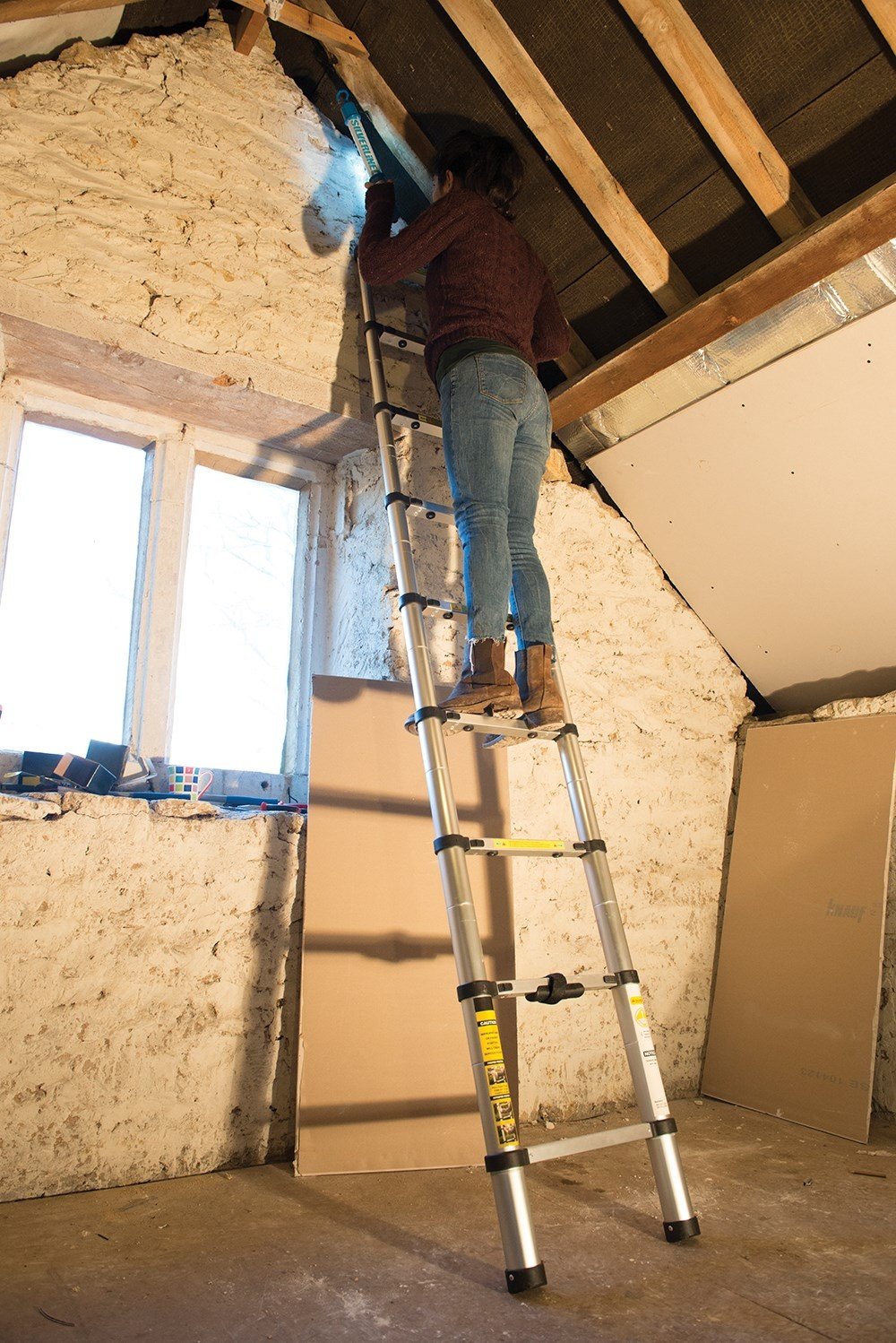 Silverline Telescopische ladder, 2,6 m1 - Detailed view of the product