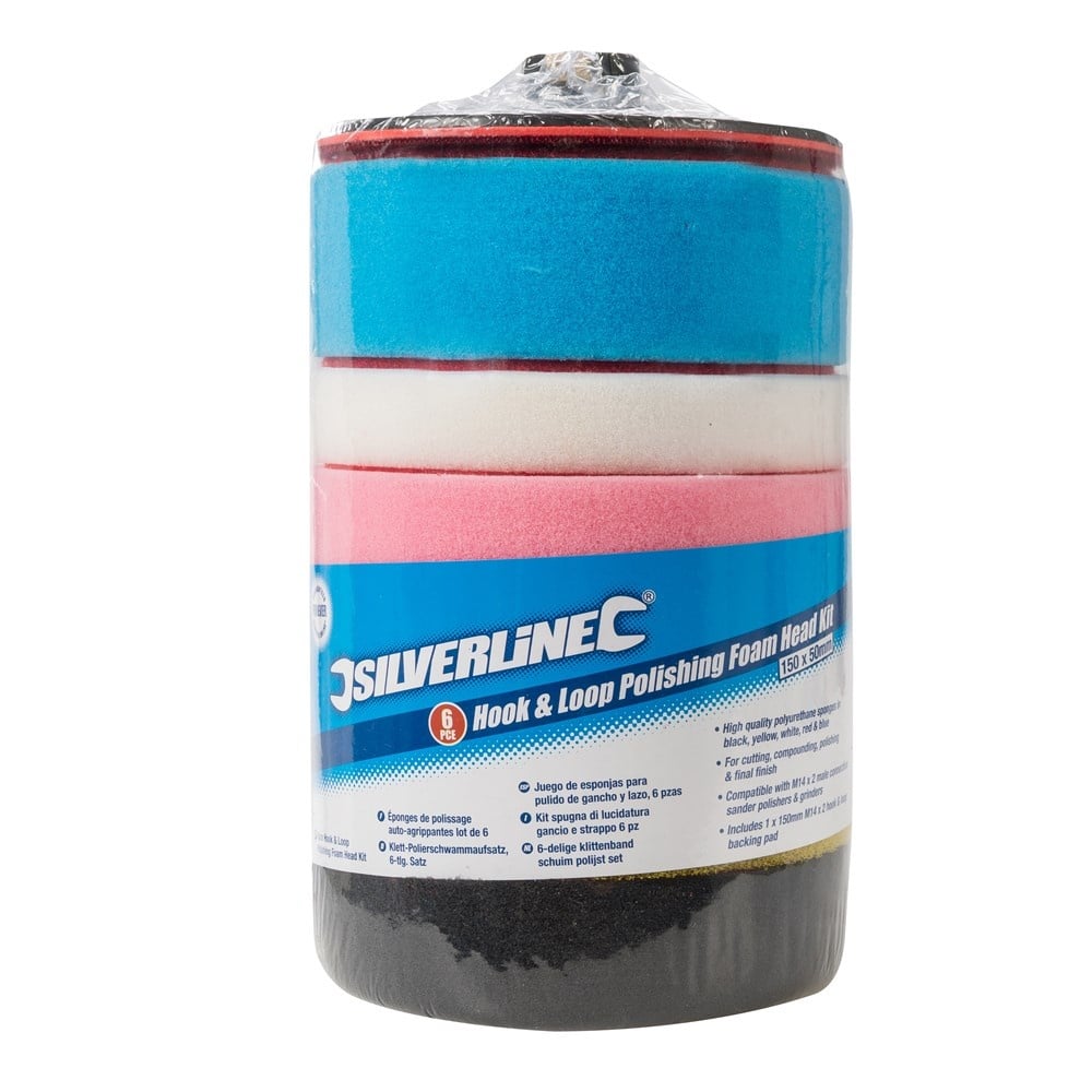 Silverline Polijstset Compleet 6-delig - Detailed view of the product