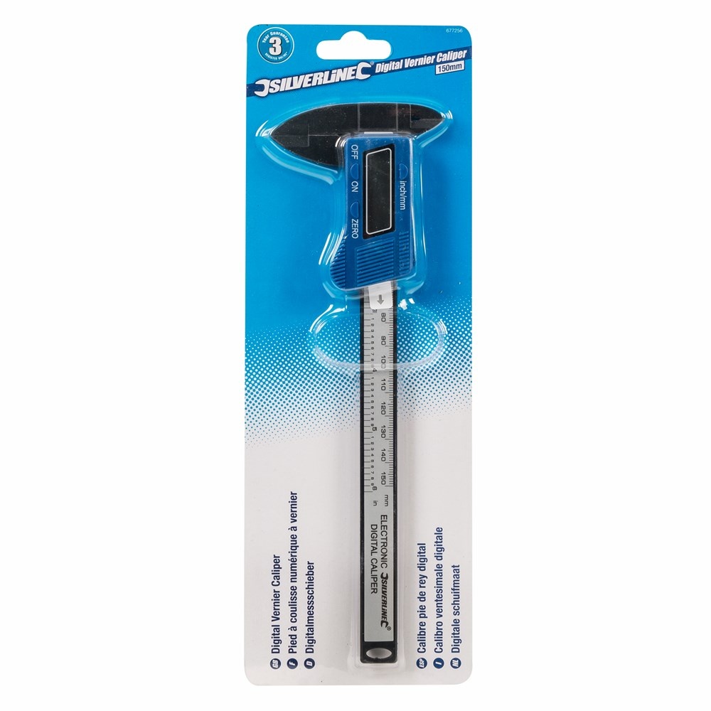 Silverline Digitale Schuifmaat Silverline - Detailed view of the product