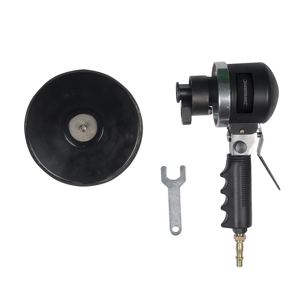 Silverline Pneumatische schuurmachine 150mm - Detailed view of the product