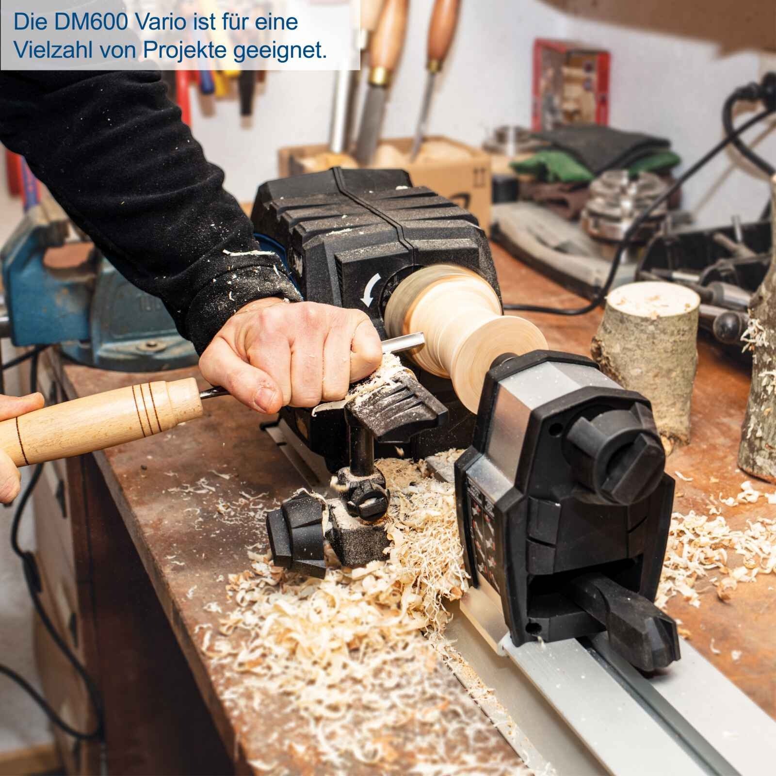 Scheppach Houtdraaibank DM600 Vario - Detailed view of the product