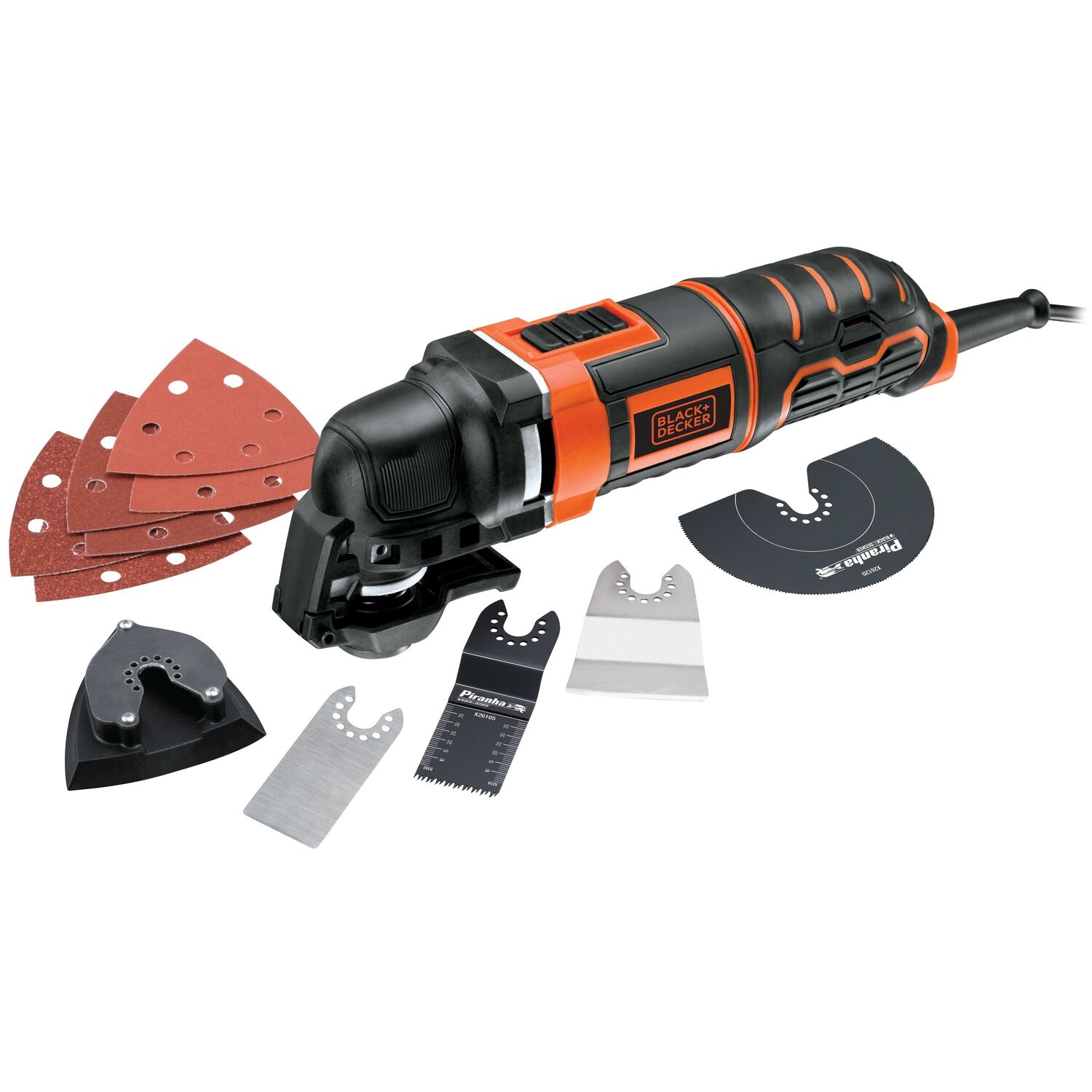 Black&Decker MT300KA Multitool 300Watt - Detailed view of the product