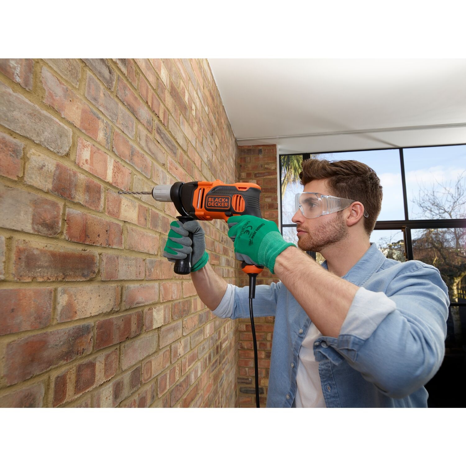 Black&Decker klopboormachine BEH850K-QS - Detailed view of the product