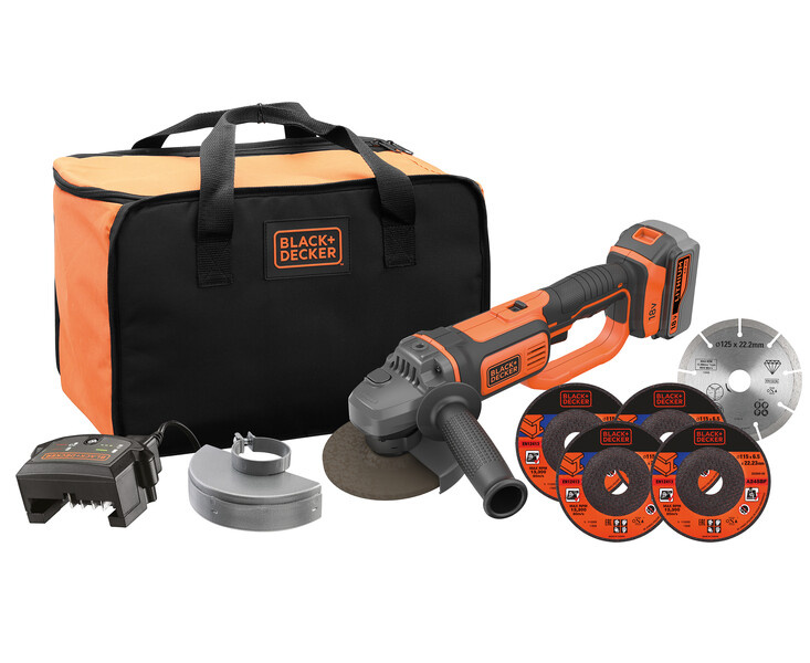 Black&Decker BCG720M1-QW haakse slijper thumbnail 9