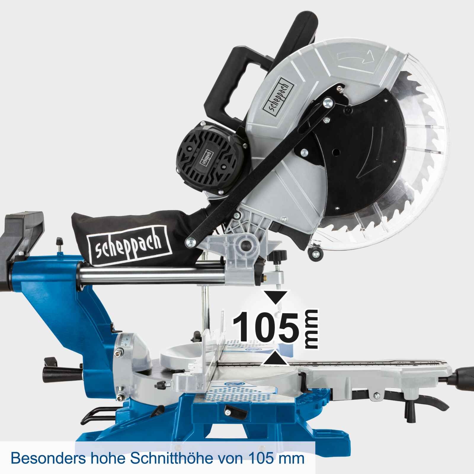 Scheppach Kapzaag HM140L - 2000W thumbnail 7