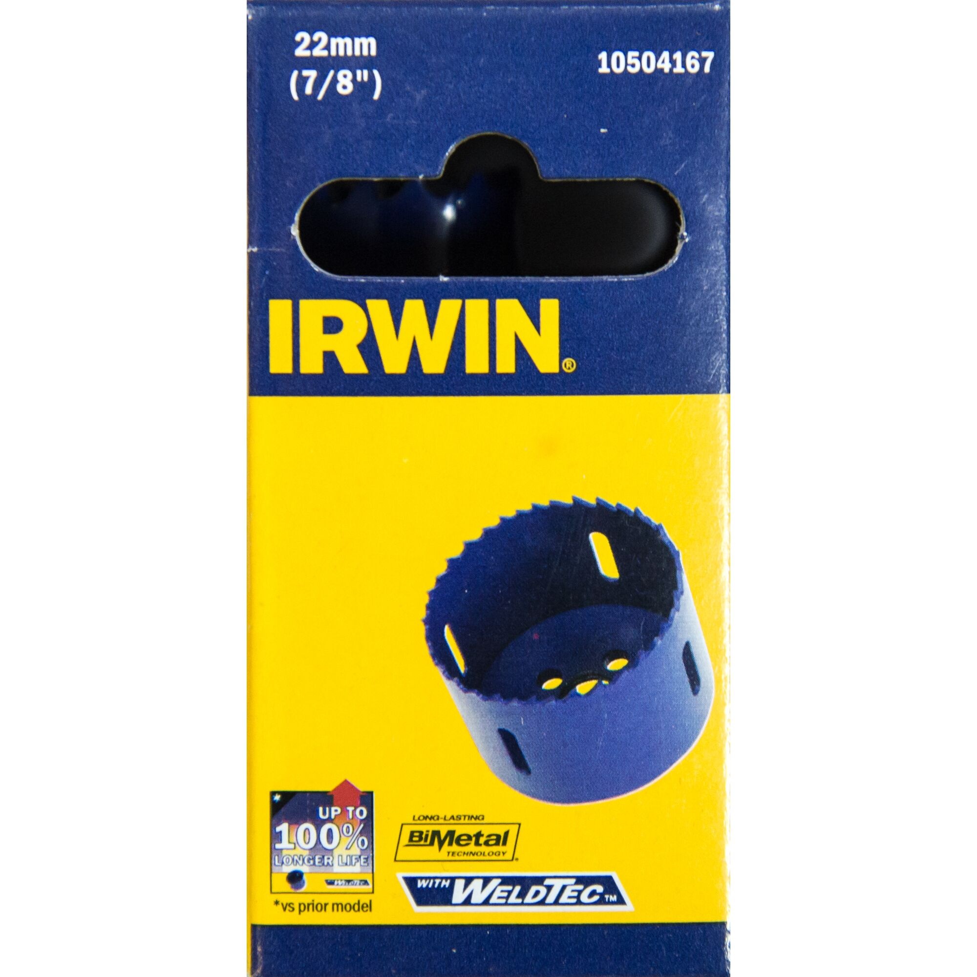 IRWIN Bi-Metalen gatzaagØ 22mm - Detailed view of the product