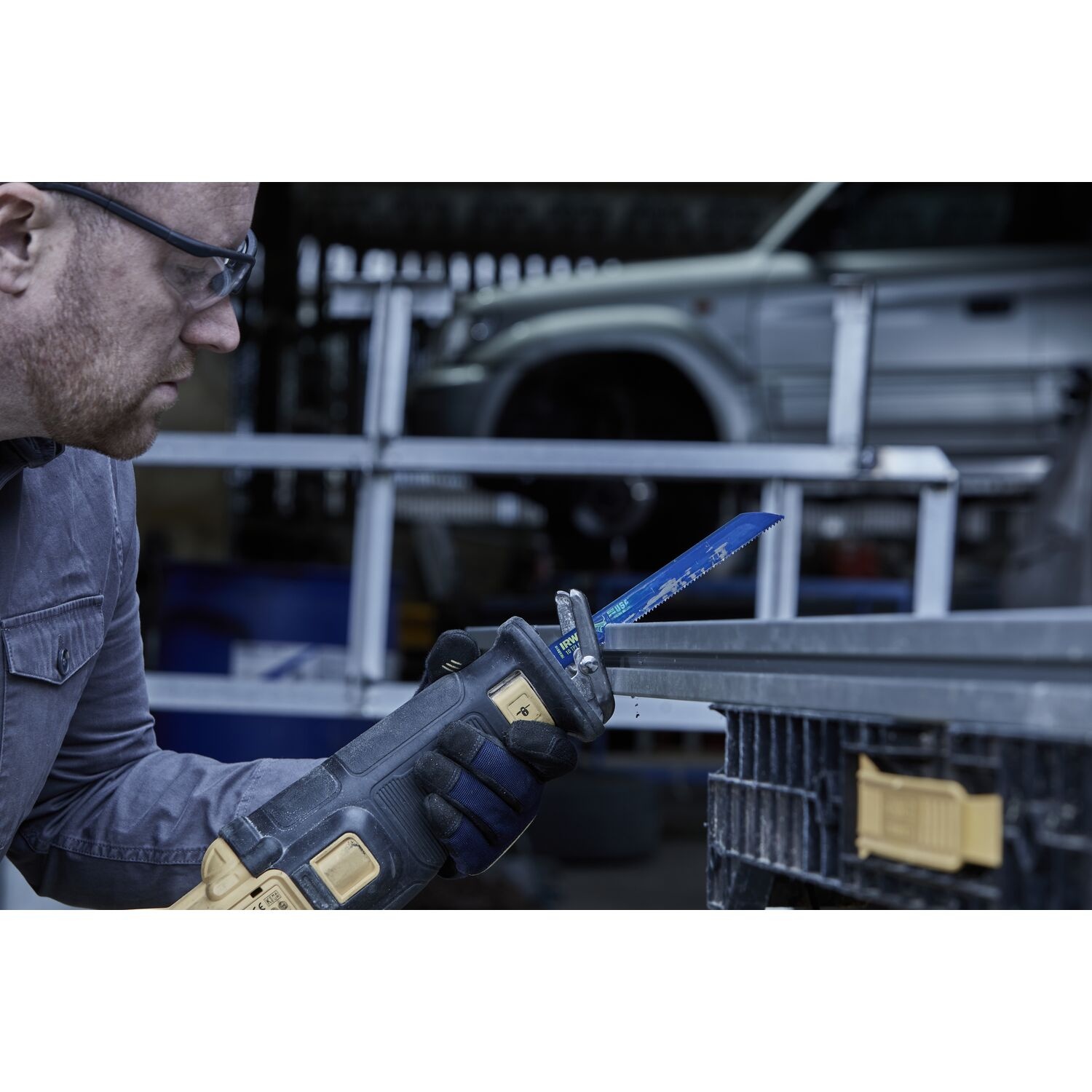 IRWIN Reciprozaagblad 200mm 10TPI, metaal- en houtzagen - 5 Stuks - Detailed view of the product