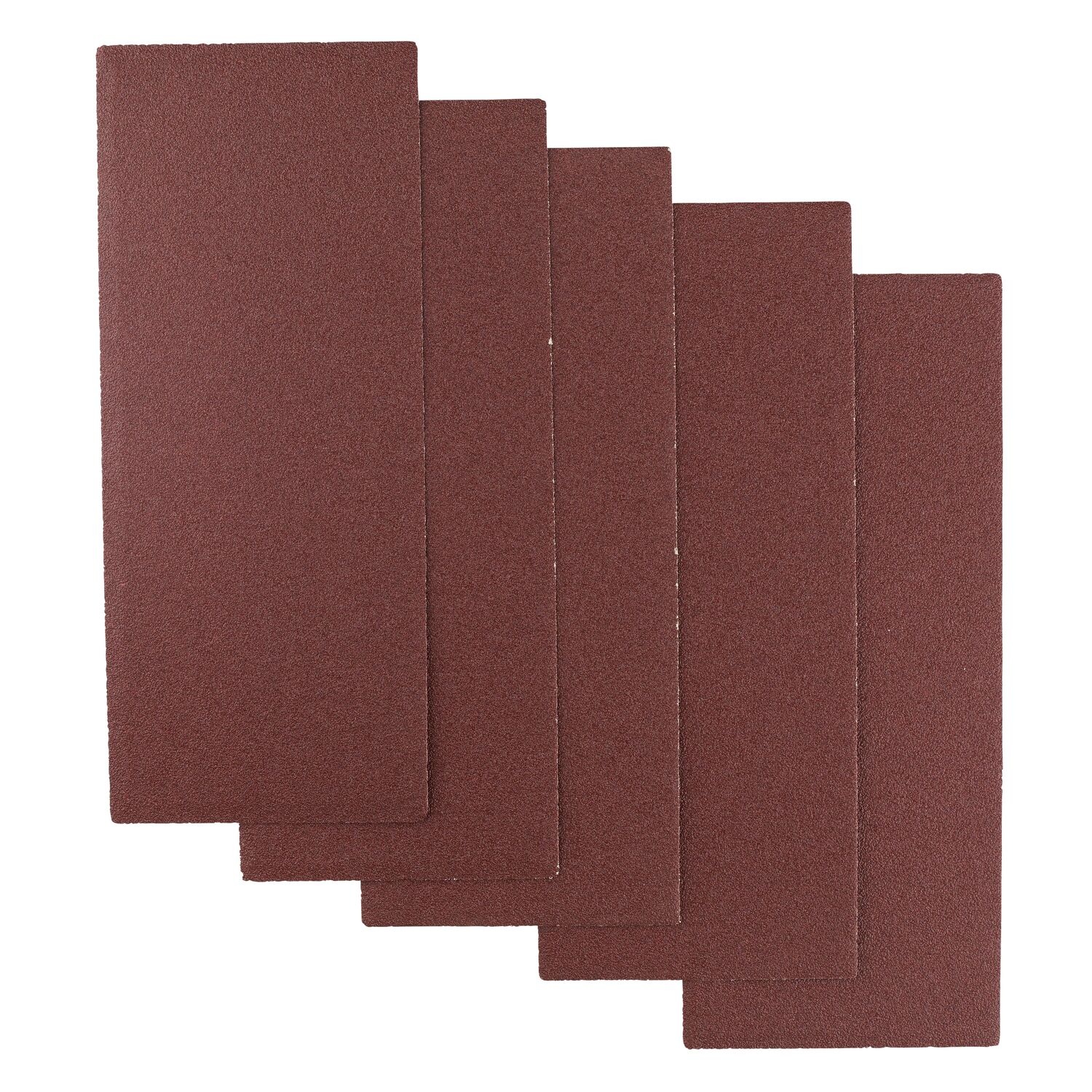 IRWIN Set Schuurstroken 50PCS 1/2 115x280mm met klem, geen perfo, 15x K60, 20x K100 en 15x K150 - Detailed view of the product