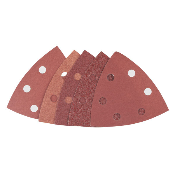 IRWIN Set Schuurstoken Delta 20PCS 93x93mm, met klittenband, Assorti