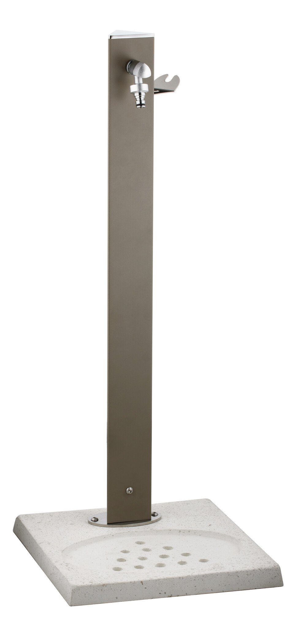 Aquapoint Triangle Metal Bronze 100CM - L 9CM - Bovengrondse montage - Detailed view of the product