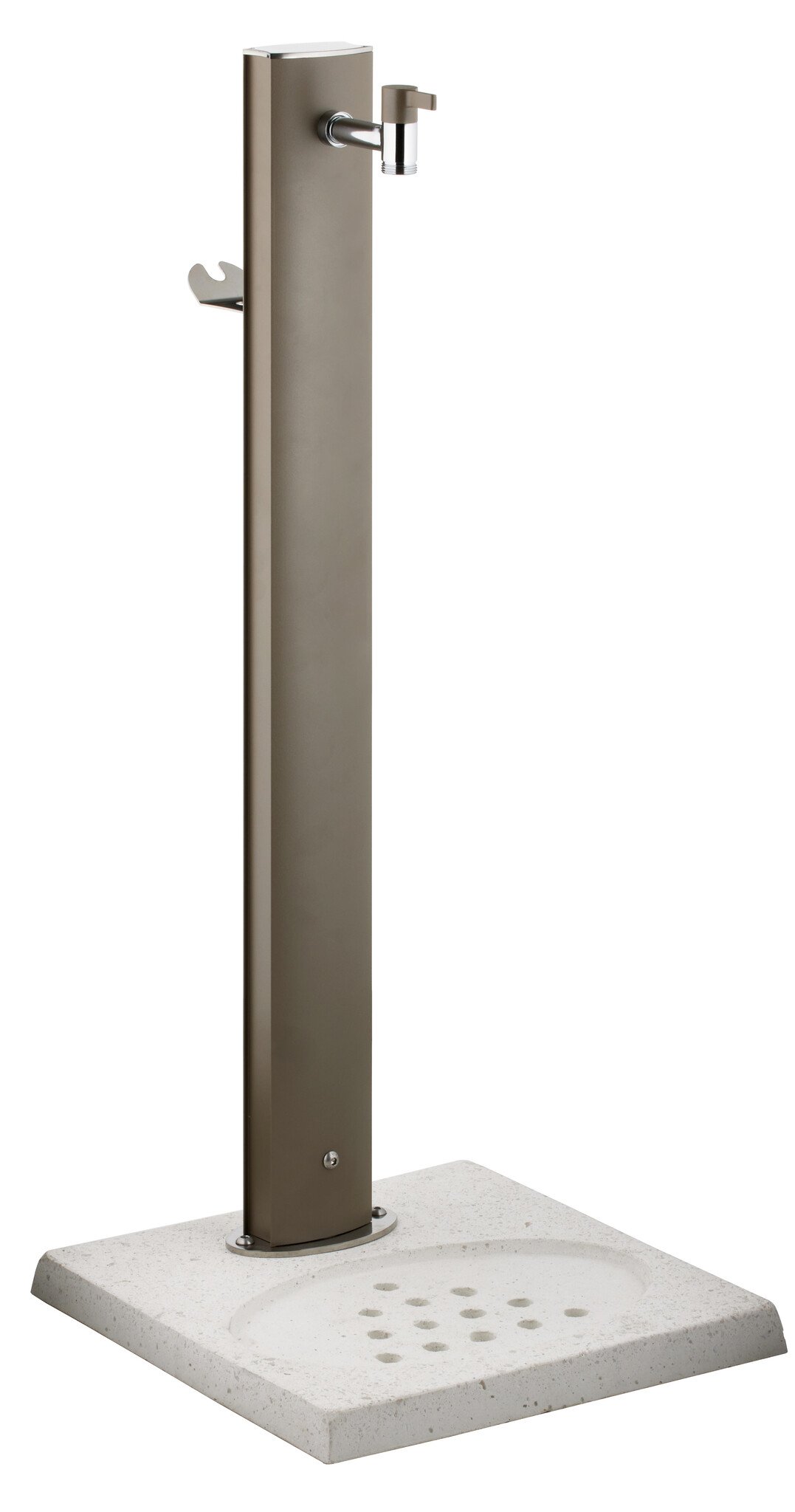 Aquapoint TOTEM GROUND BLACK 100CM - L 9CM - Bovengrondse montage - Detailed view of the product