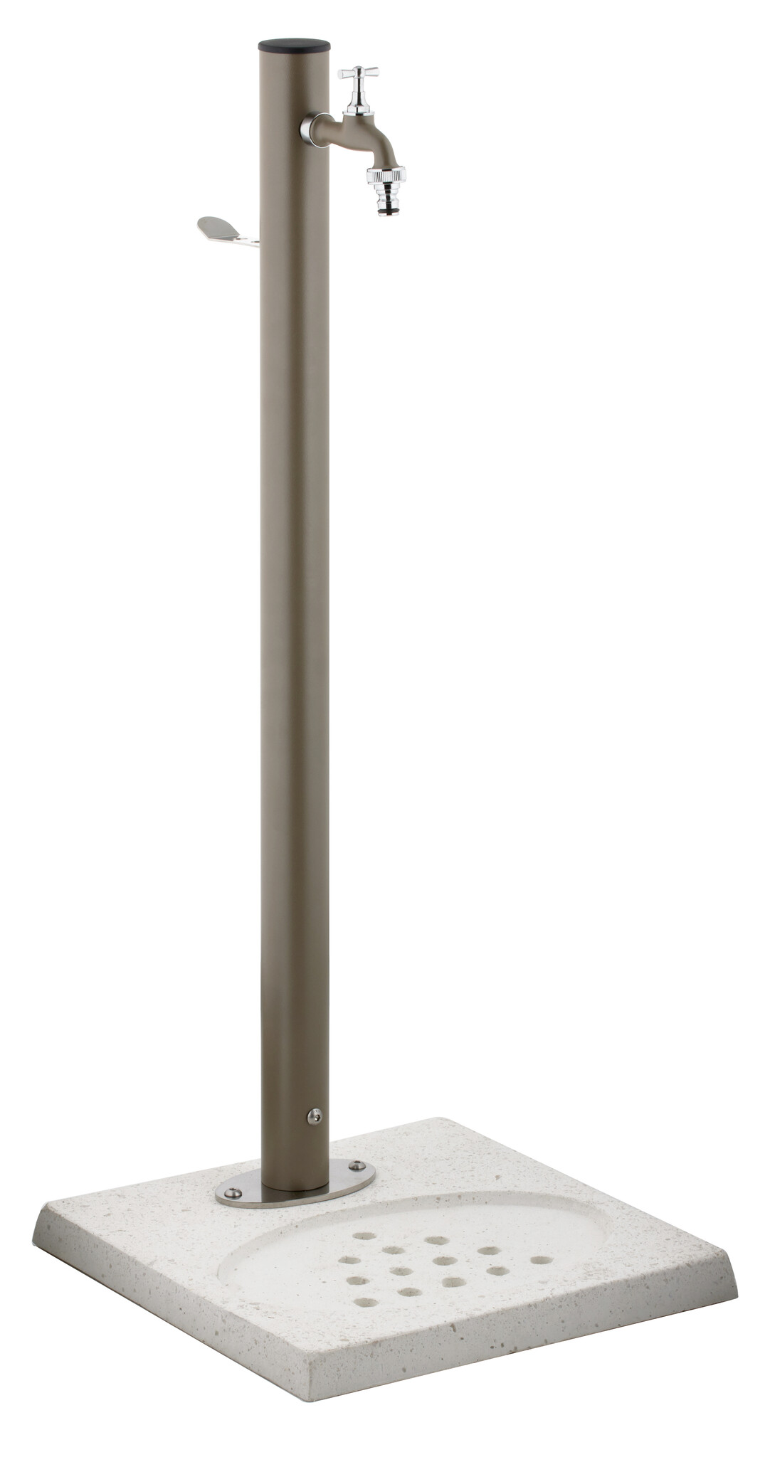 Aquapoint LOOP GROUND Roundend DOVE GRAY 100CM - 5cm - Detailed view of the product