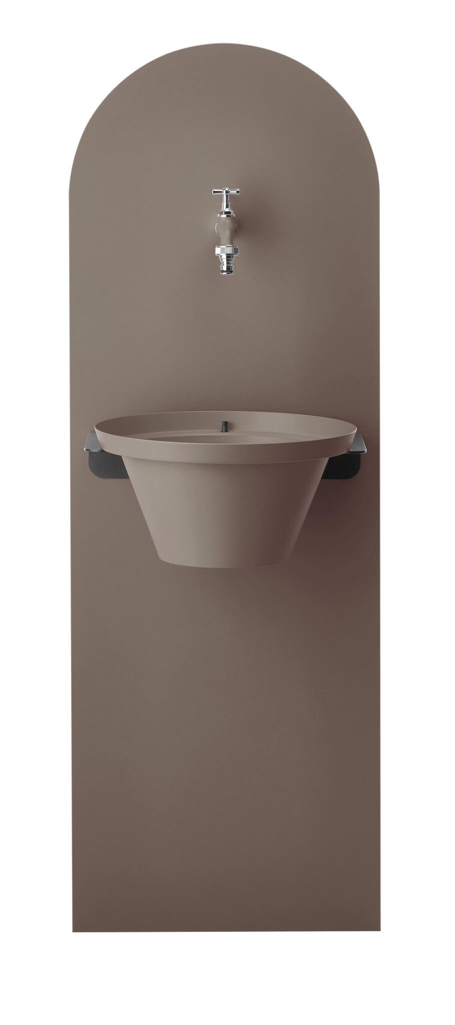 Aquapoint WALL FOUNTAIN DOVE GREY 116cm - Detailed view of the product