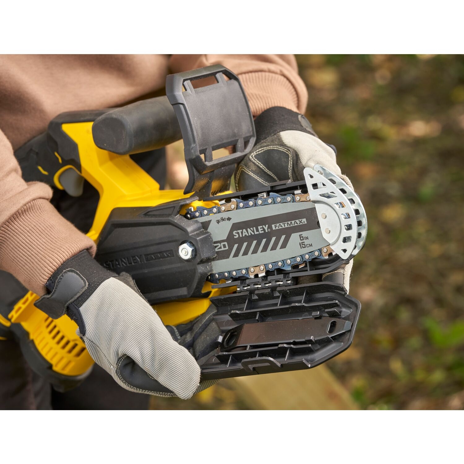 Stanley SFMCPS415B Compacte Accu-Takkenzaag V20 - SOLO - Detailed view of the product
