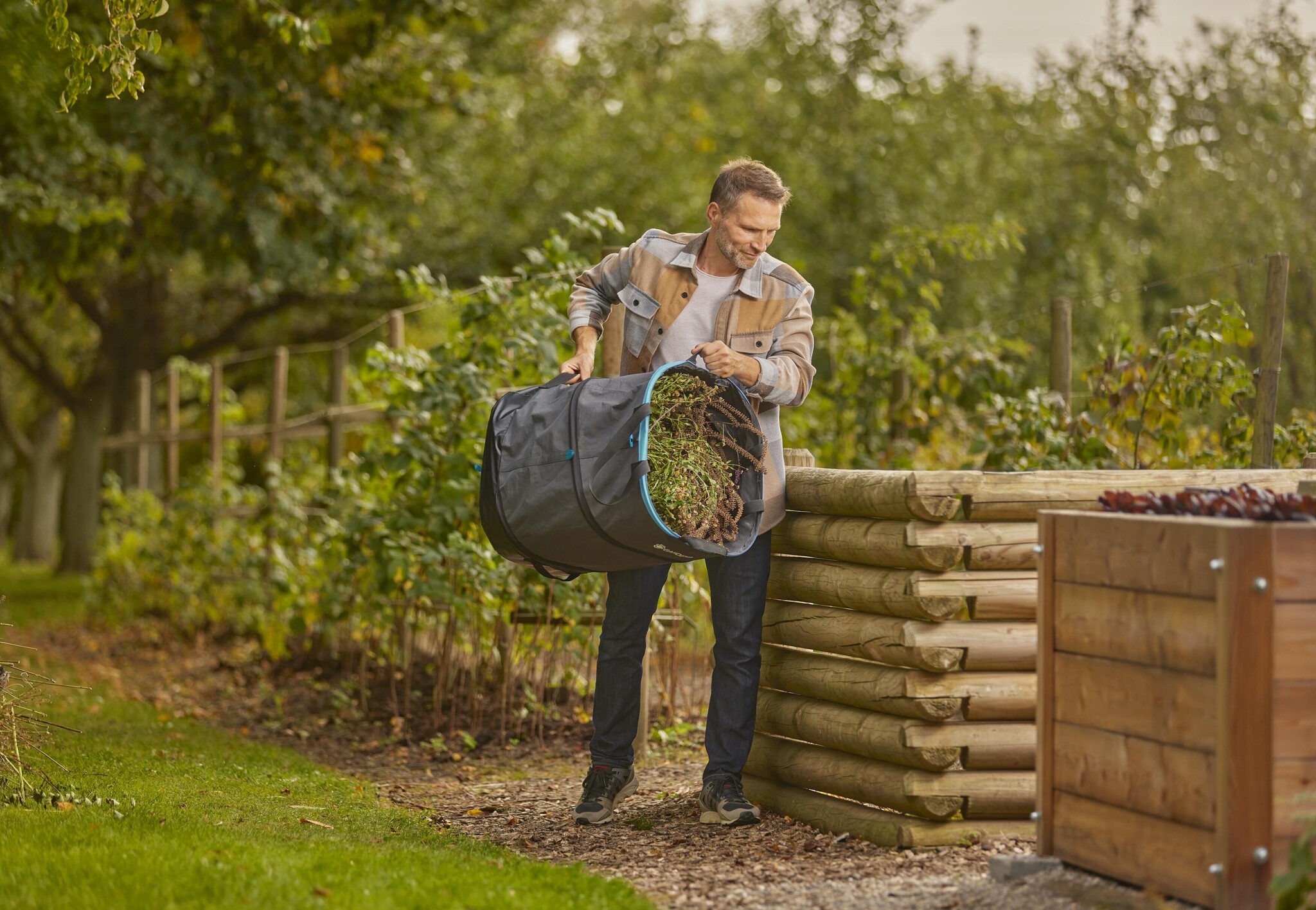 Gardena Tuinzak/Tuinafvalzak PopUp Vierkant 127L thumbnail 6