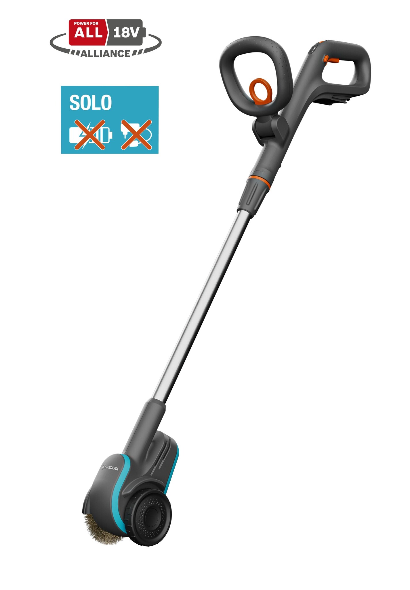 Gardena EasyWeed Onkruidborstel 1800/18V - Zonder accu&lader thumbnail 3