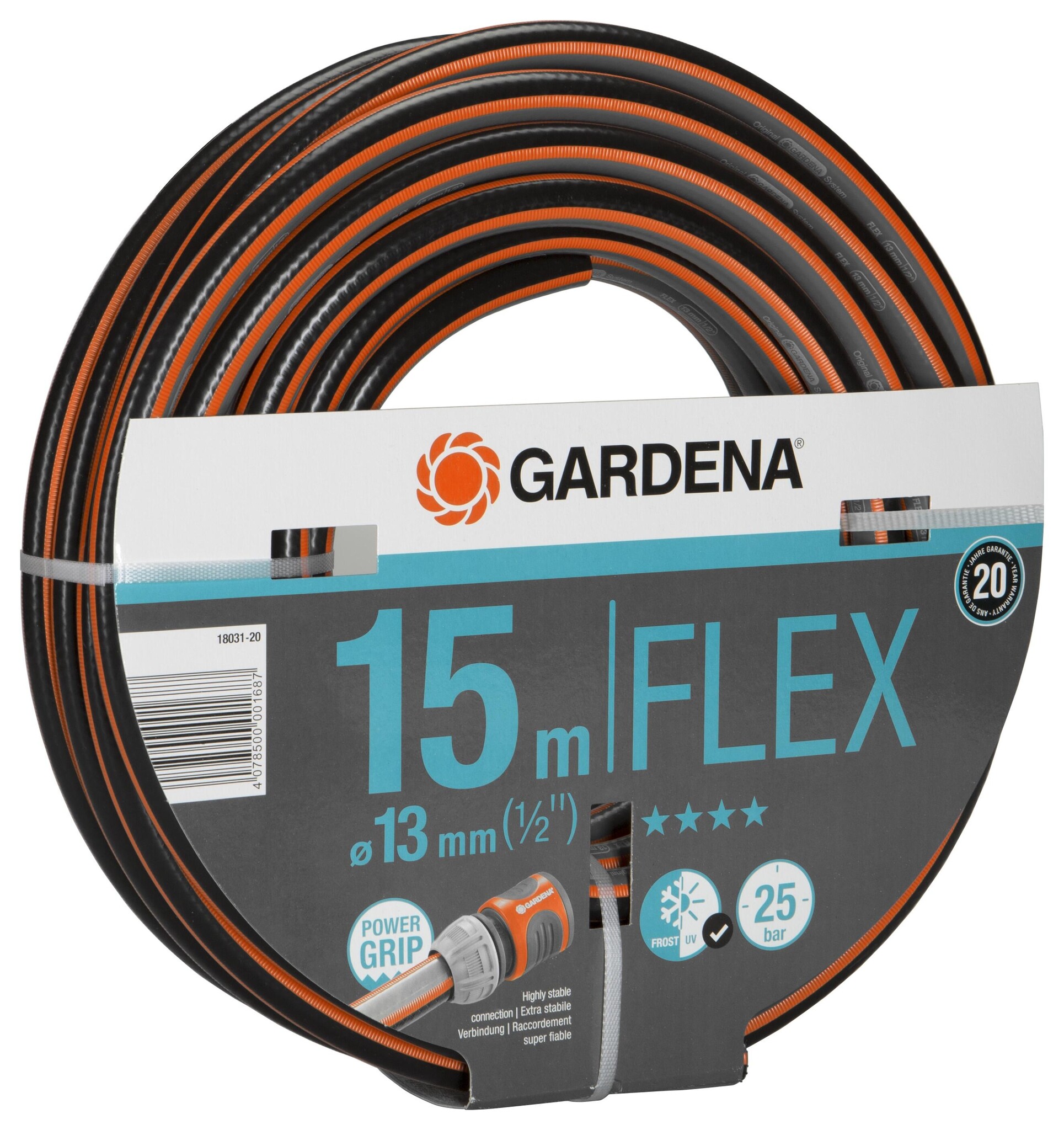 Gardena Slang Comfort Flex 13 mm (1/2") 15m1 - Detailed view of the product