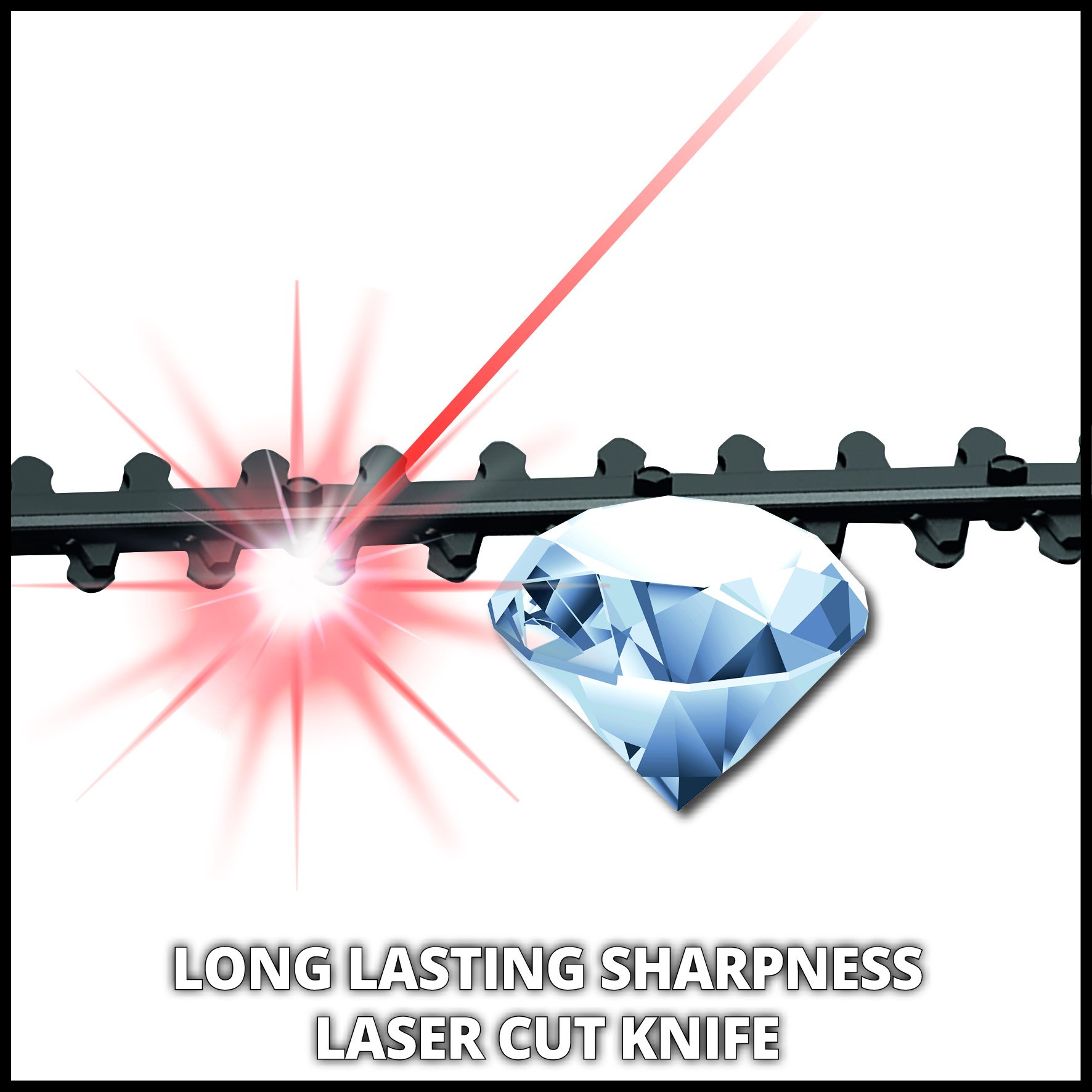 Einhell GE-HH 18/45 Li T Solo - Accu Telescopische Heggenschaar - Power X-Change - Detailed view of the product