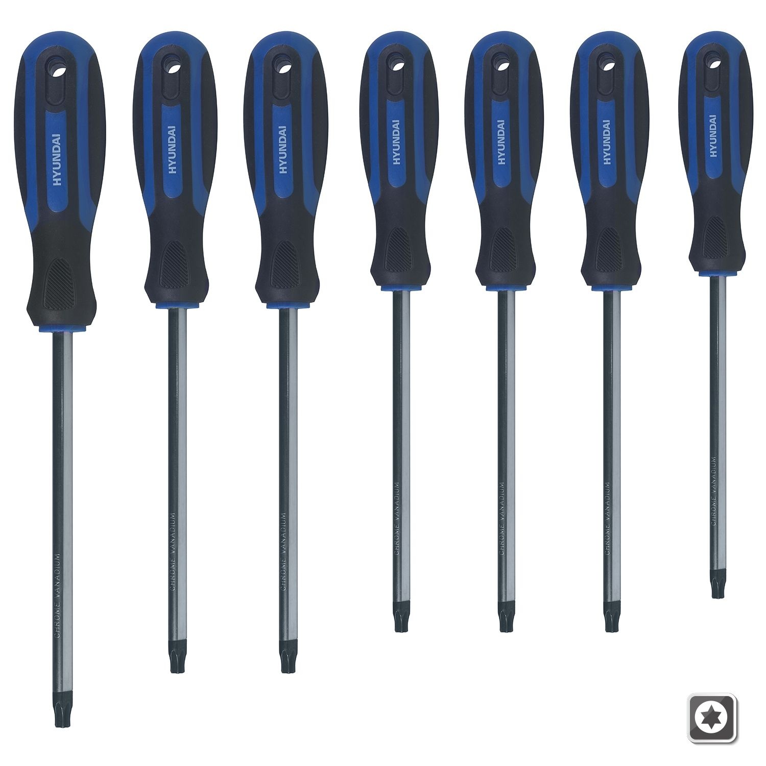 Hyundai Torx Schroevendraaierset 7-Delig - HoukemaTools