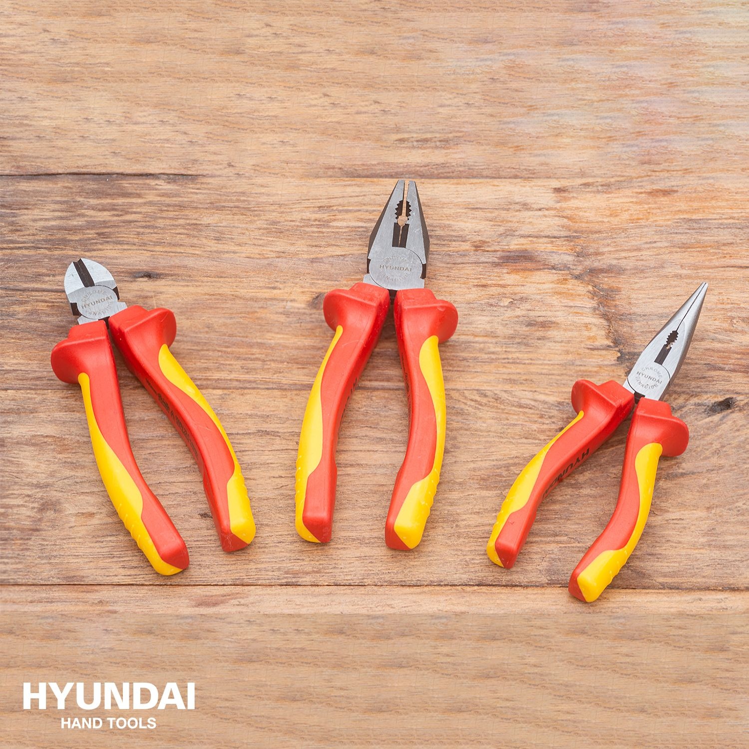 Hyundai VDE Tangenset 3-Delig - Detailed view of the product