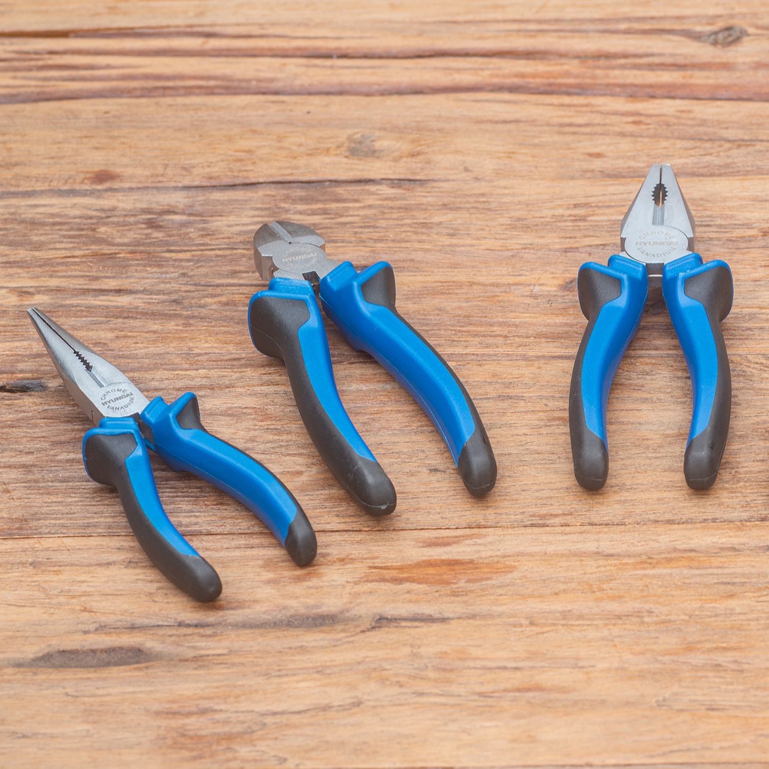 Hyundai 3-Delige Tangenset - Detailed view of the product