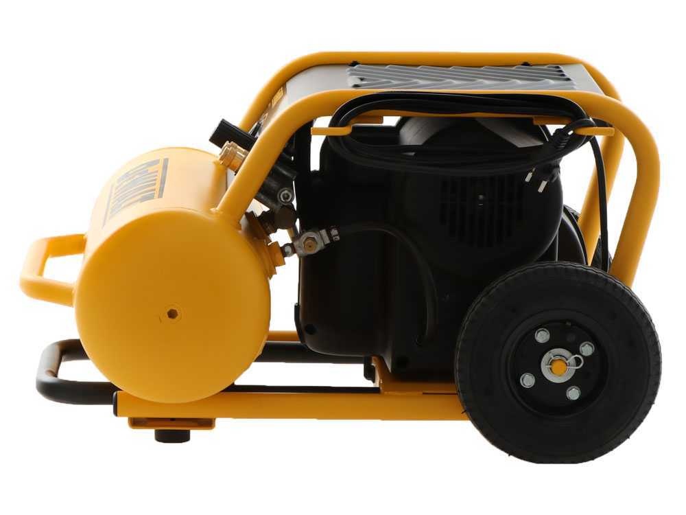 DeWALT Compressor DPC17PC + 10m Slang - Olievrij - Detailed view of the product