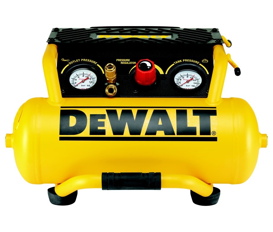 DeWALT Compressor DPC10RC + 10m Slang - Olievrij - 10 Liter - Detailed view of the product