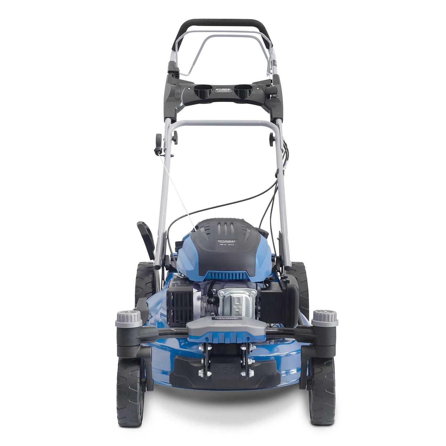 Hyundai Zelfrijdende Benzine Grasmaaier - 51cm  ZERO-TURN - Met Elektrische start thumbnail 11