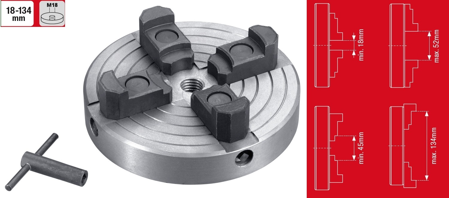 KWB Vierklauwplaat met M18 opname - TC-WW 1000/1 thumbnail 3