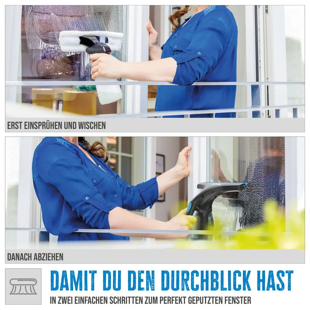 Güde GAFS 280 Accu Raamreiniger - Inclusief accu&lader - Detailed view of the product