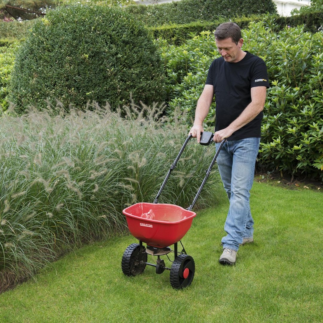 Strooiwagen 450mm 15Liter KRTGR9003 - roterend thumbnail 5