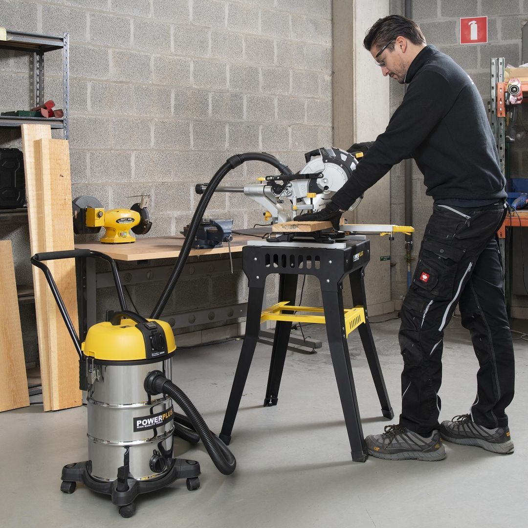 PowerPlus POWX3240 nat/droogzuiger 1200W 30L - Inclusief 6 accessoires thumbnail 11