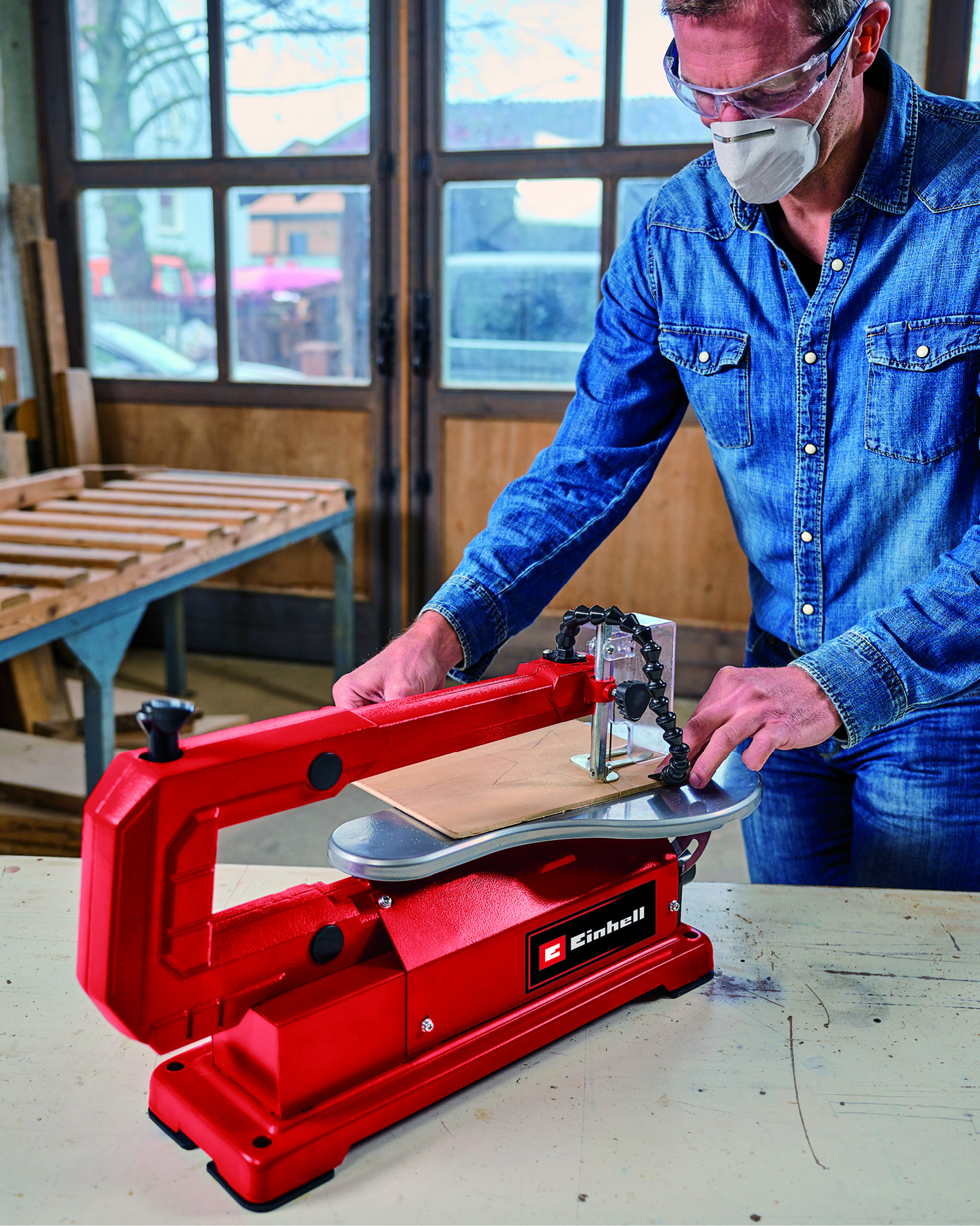 Einhell TC-SS 406 E Figuurzaagmachine - Detailed view of the product