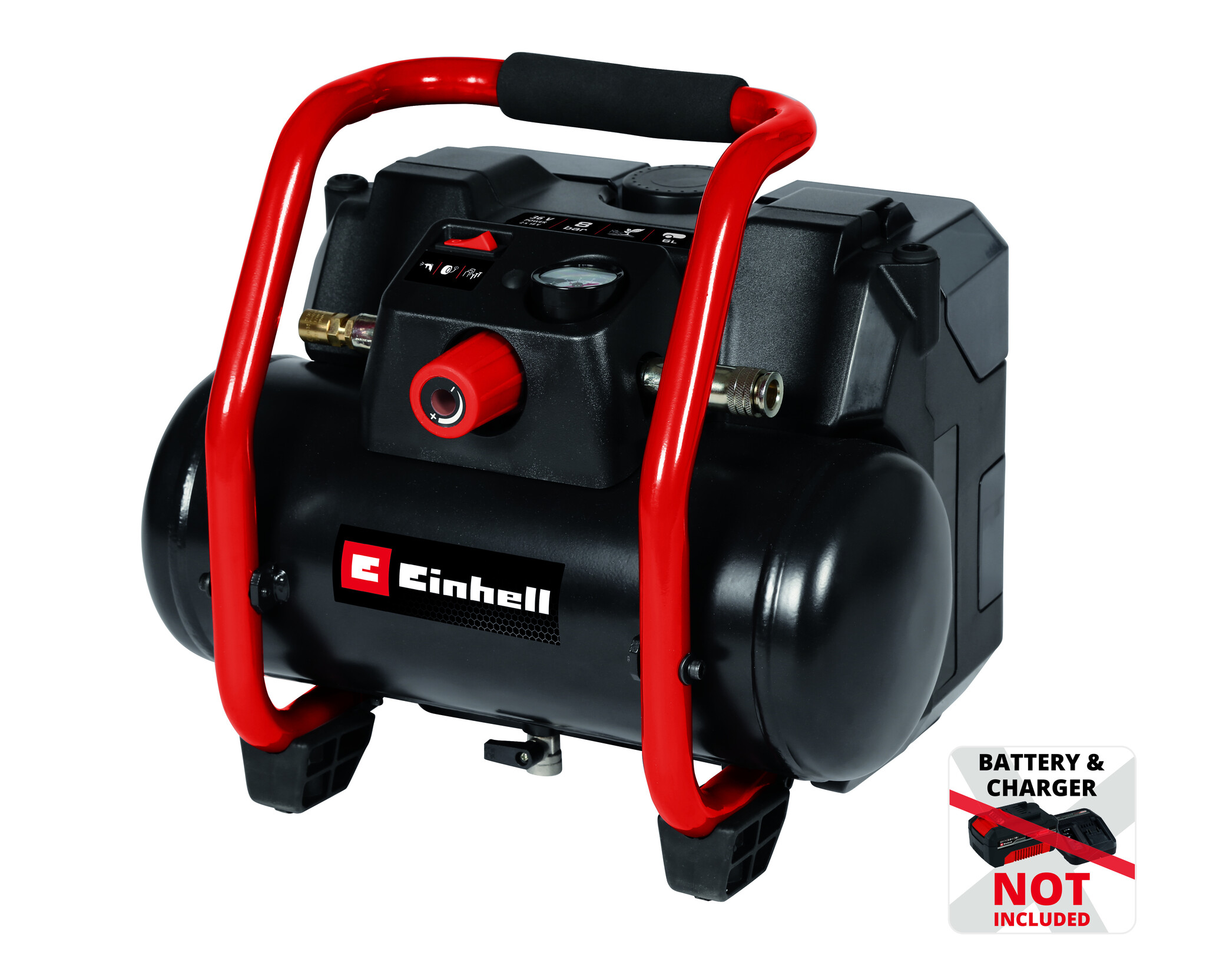 Einhell TE-AC 36/150 OF Solo, Accu Compressor, Power X-Change - Detailed view of the product