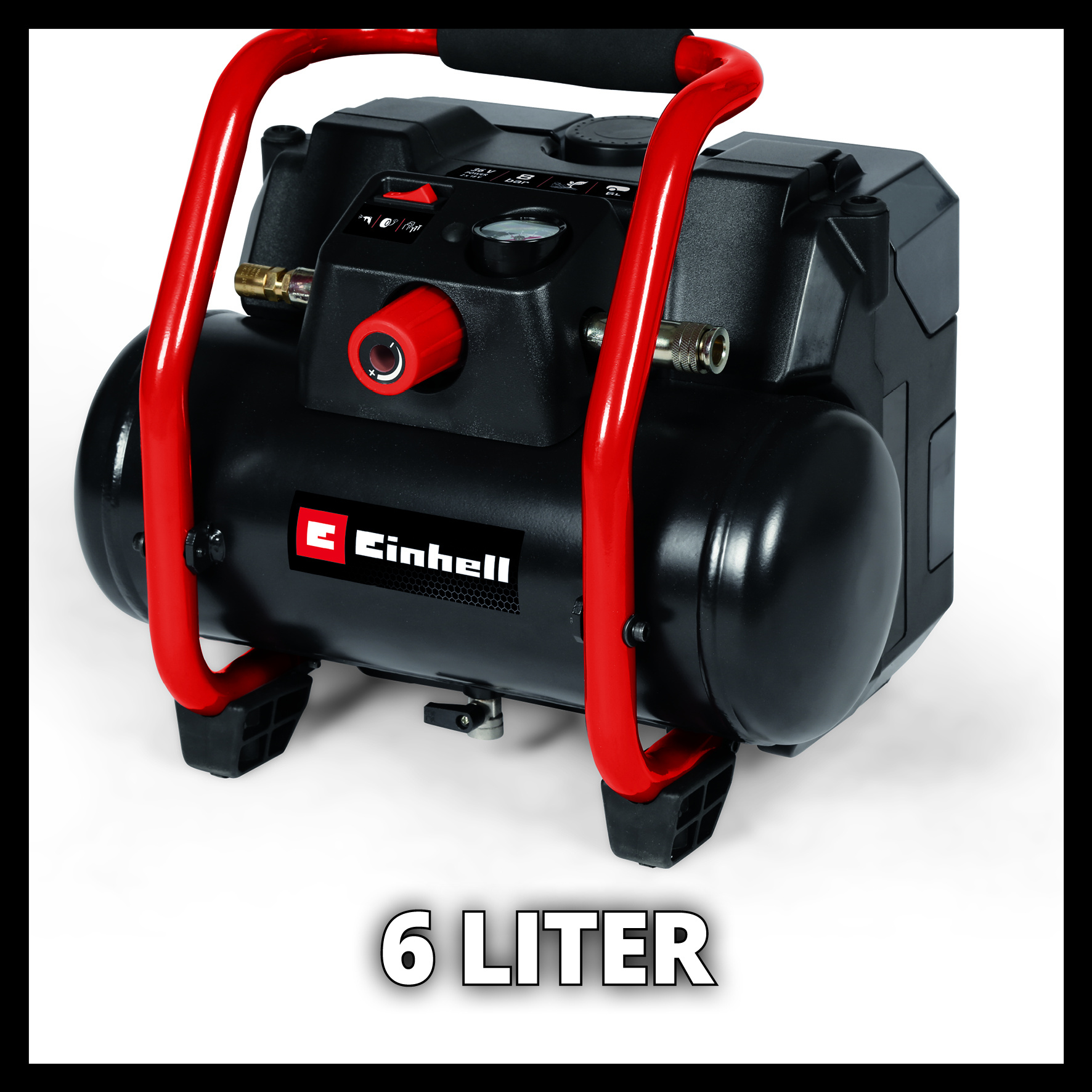 Einhell TE-AC 36/150 OF Solo, Accu Compressor, Power X-Change thumbnail 5