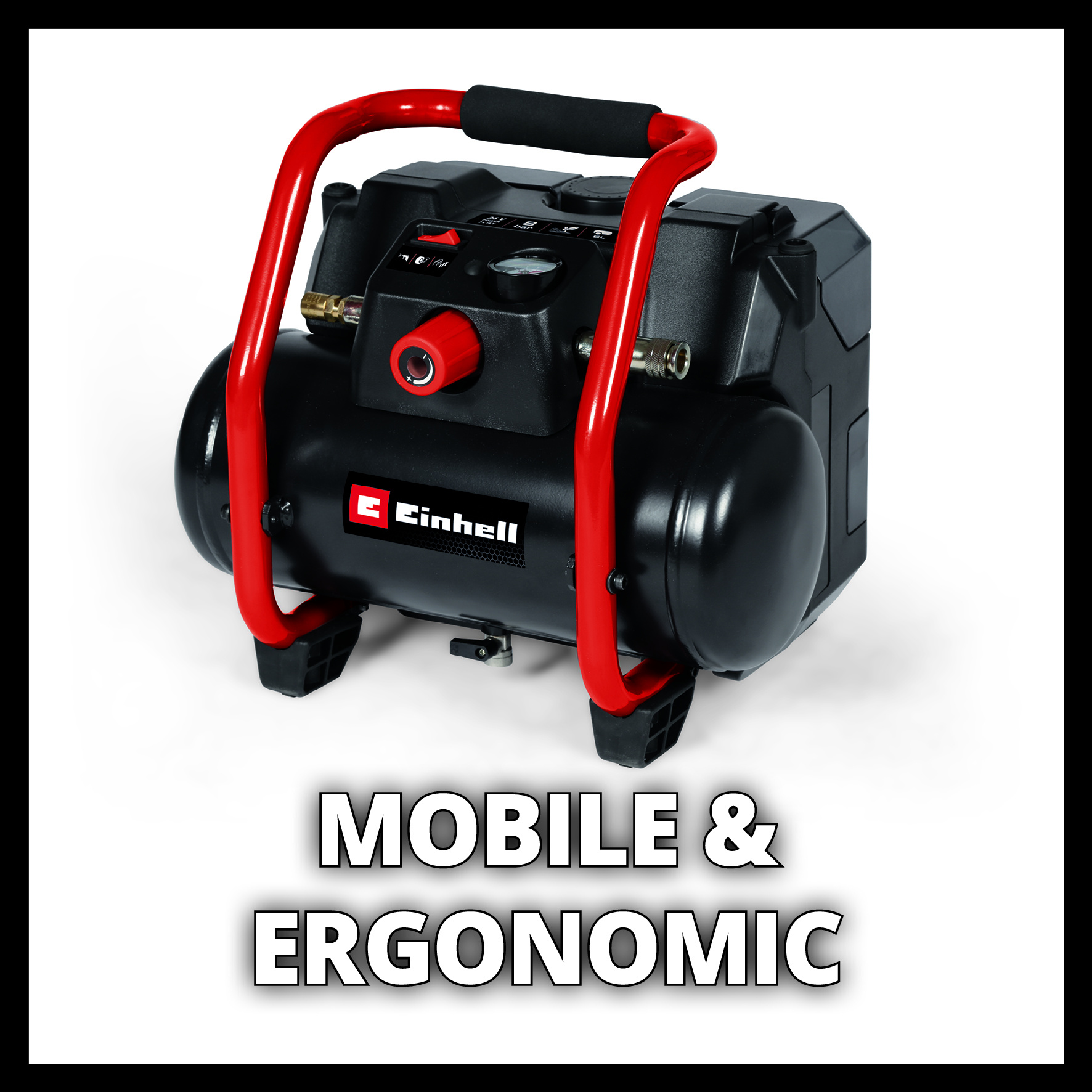 Einhell TE-AC 36/150 OF Solo, Accu Compressor, Power X-Change thumbnail 7