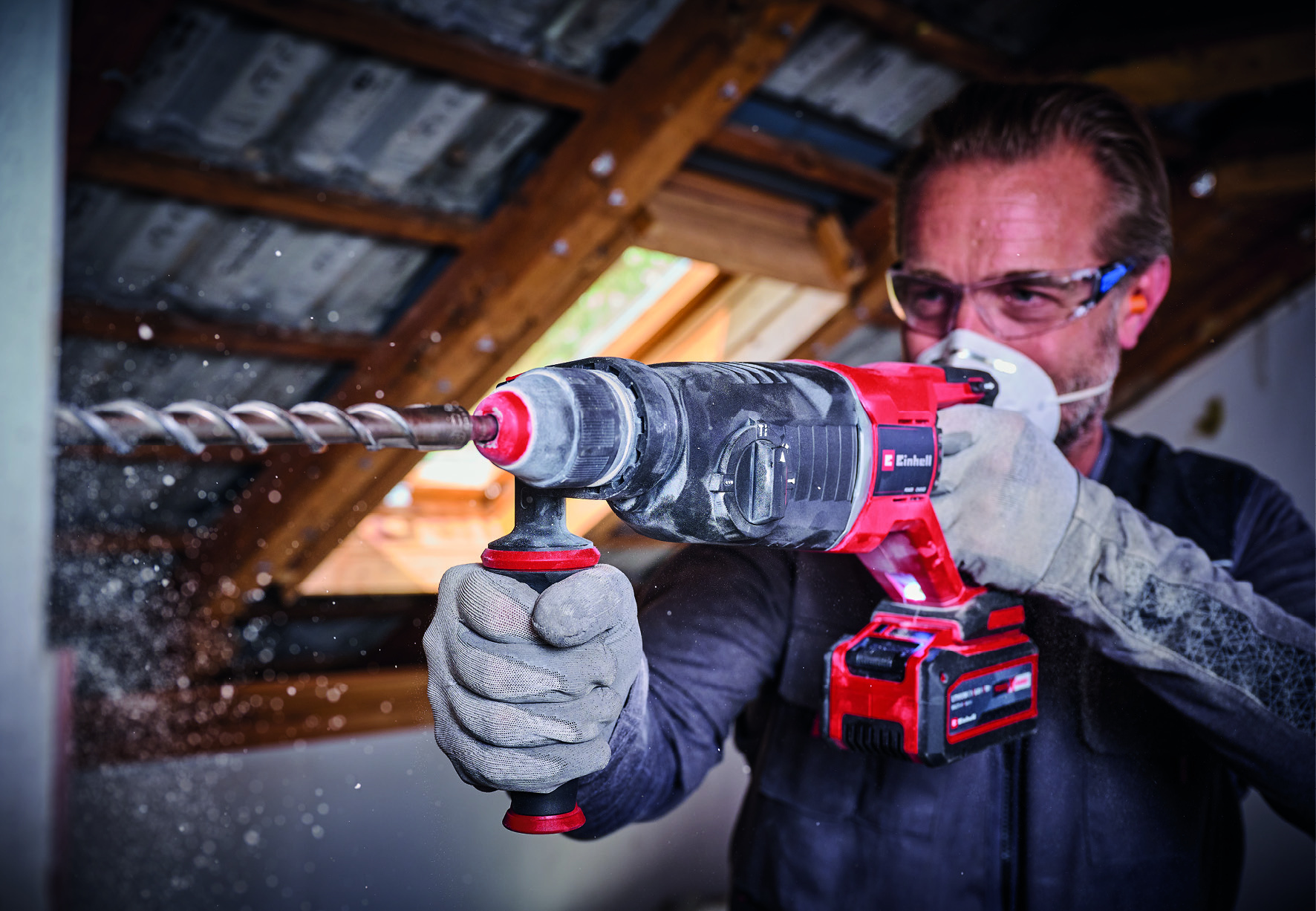 Einhell Accu Boorhamer TP-HD 18/26 D Li BL - Solo thumbnail 10