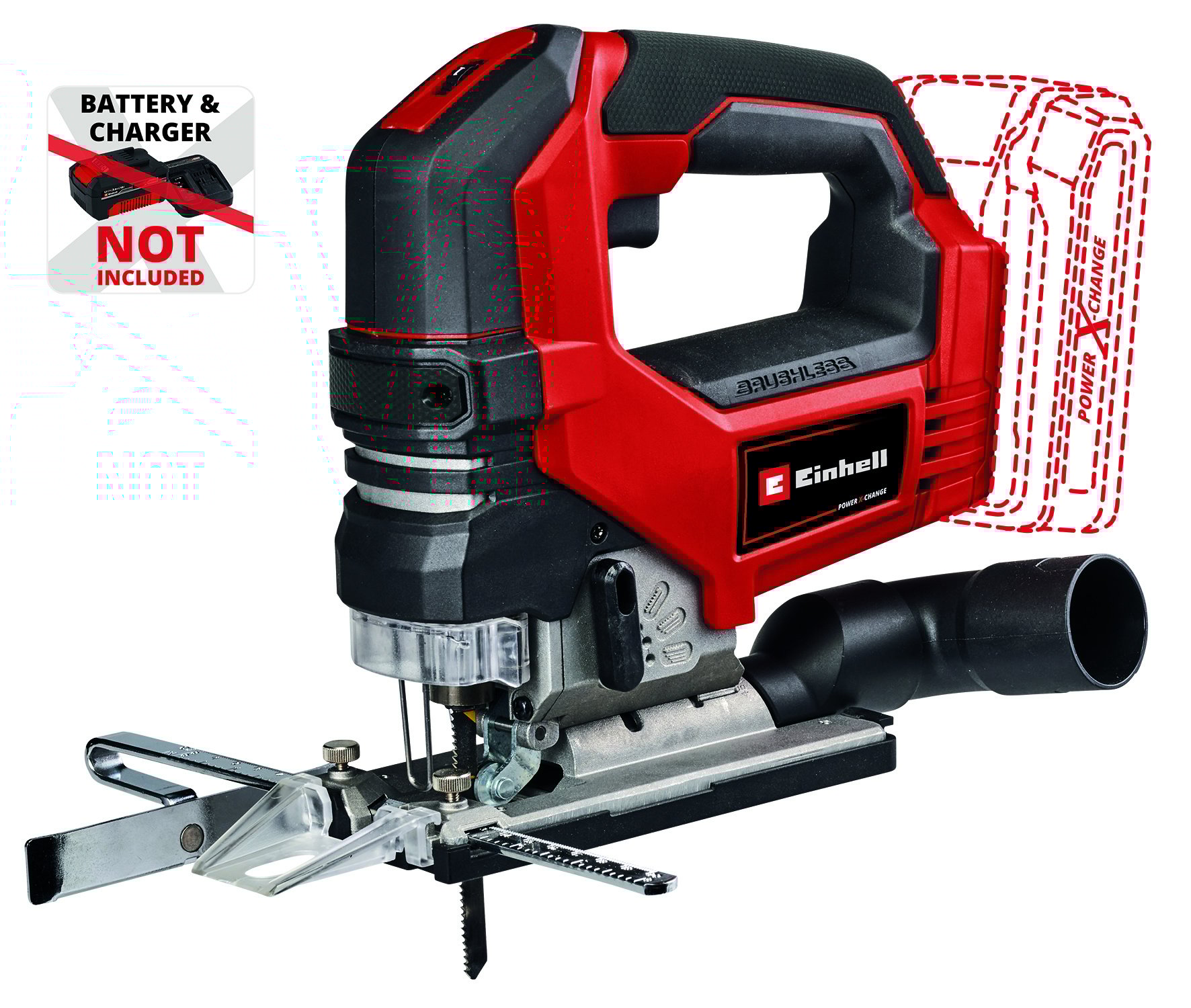 Einhell TP-JS 18/135 Li BL Solo Accu Decoupeerzaag Professional - Detailed view of the product