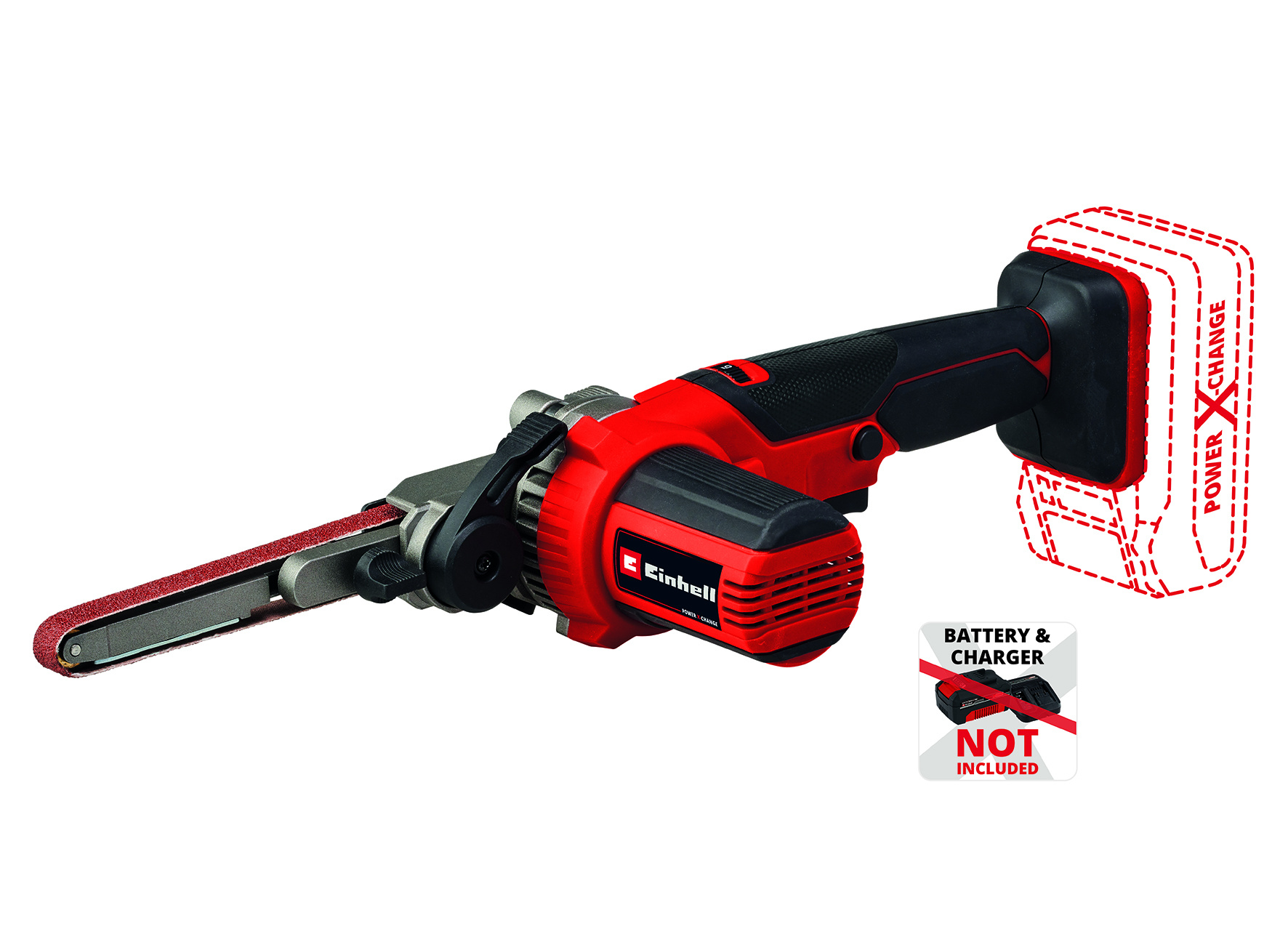 Einhell TE-BF 18 Li Solo Accu Vijl-/Bandschuurmachine - Detailed view of the product