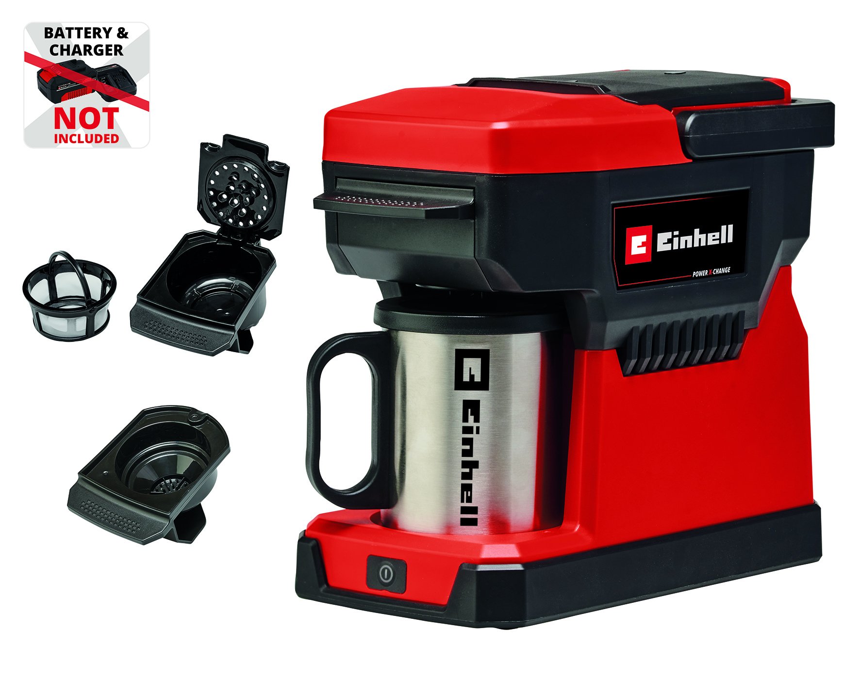 Einhell TE-CF 18 Li Accu koffiezetapparaat - Detailed view of the product