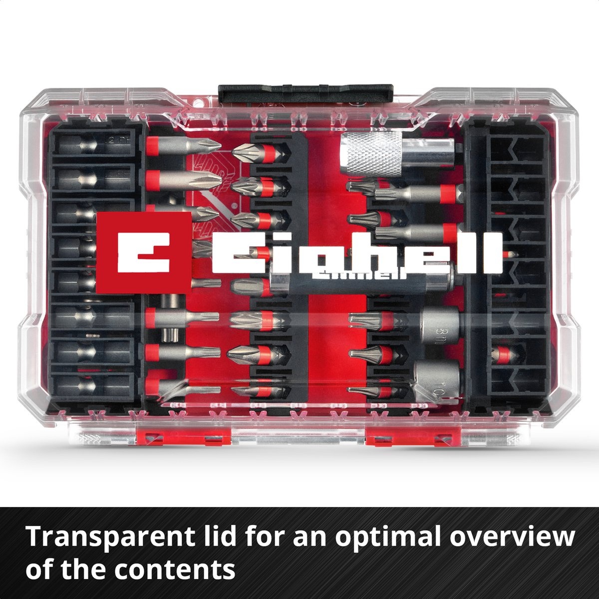 Einhell Boor&Bitsetset 42-Delig M-Case - Detailed view of the product