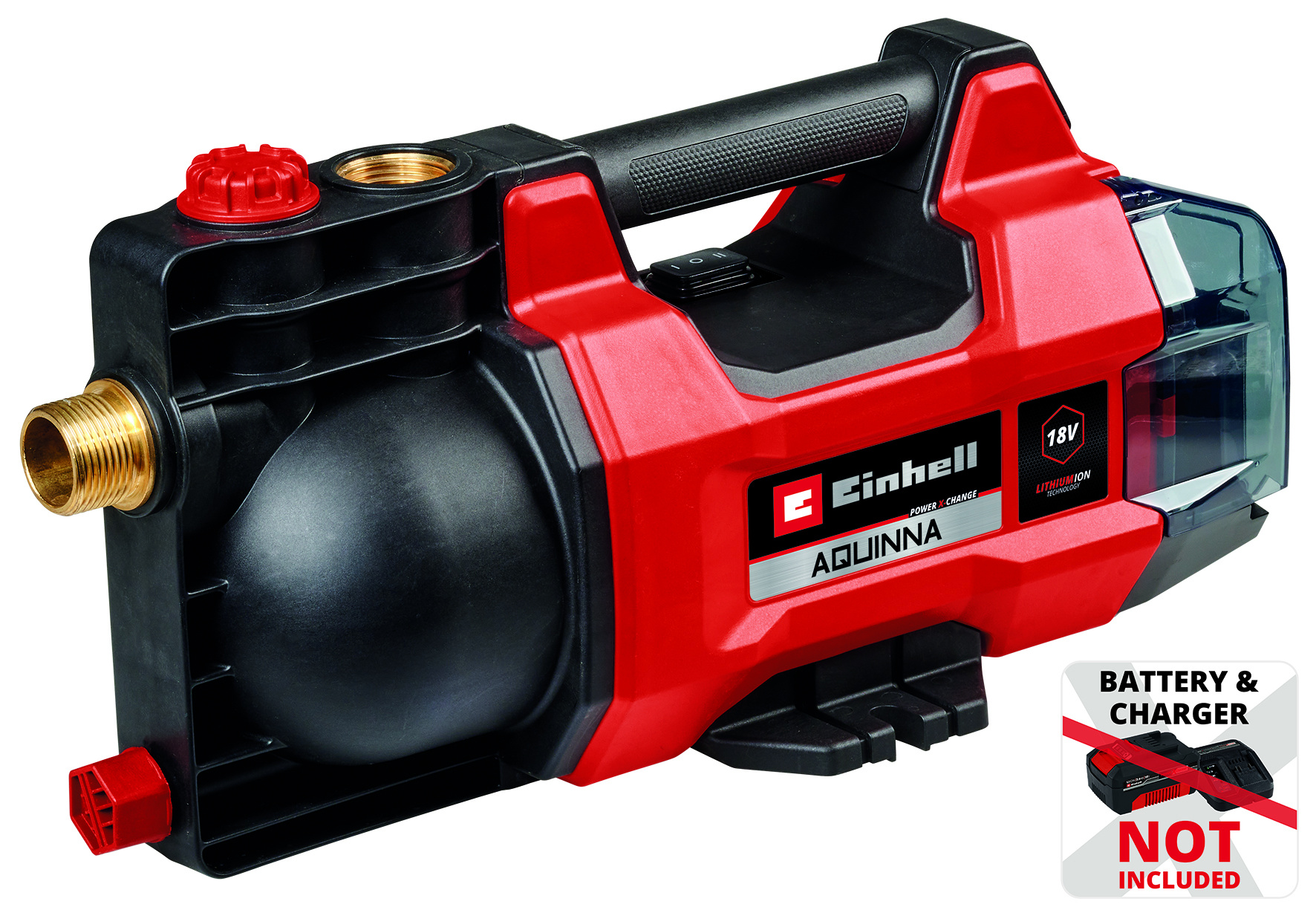 Einhell AQUINNA 18/28 Li Solo - Accu Tuinpomp - Power X-Change - Detailed view of the product