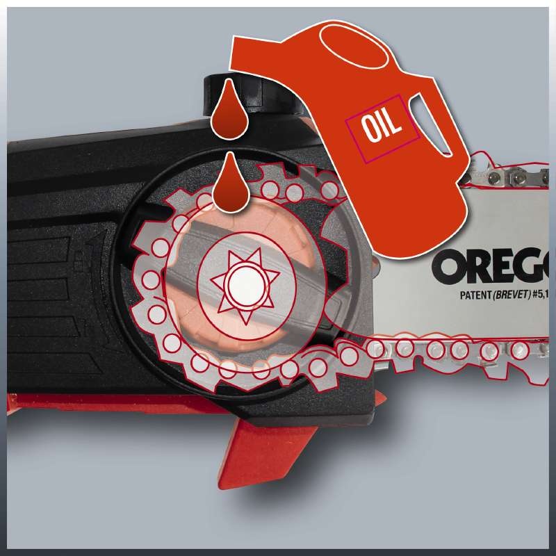 Einhell GE-LC 18 Li T Solo - Accu Telescopische Kettingzaag - Power X-Change - Detailed view of the product