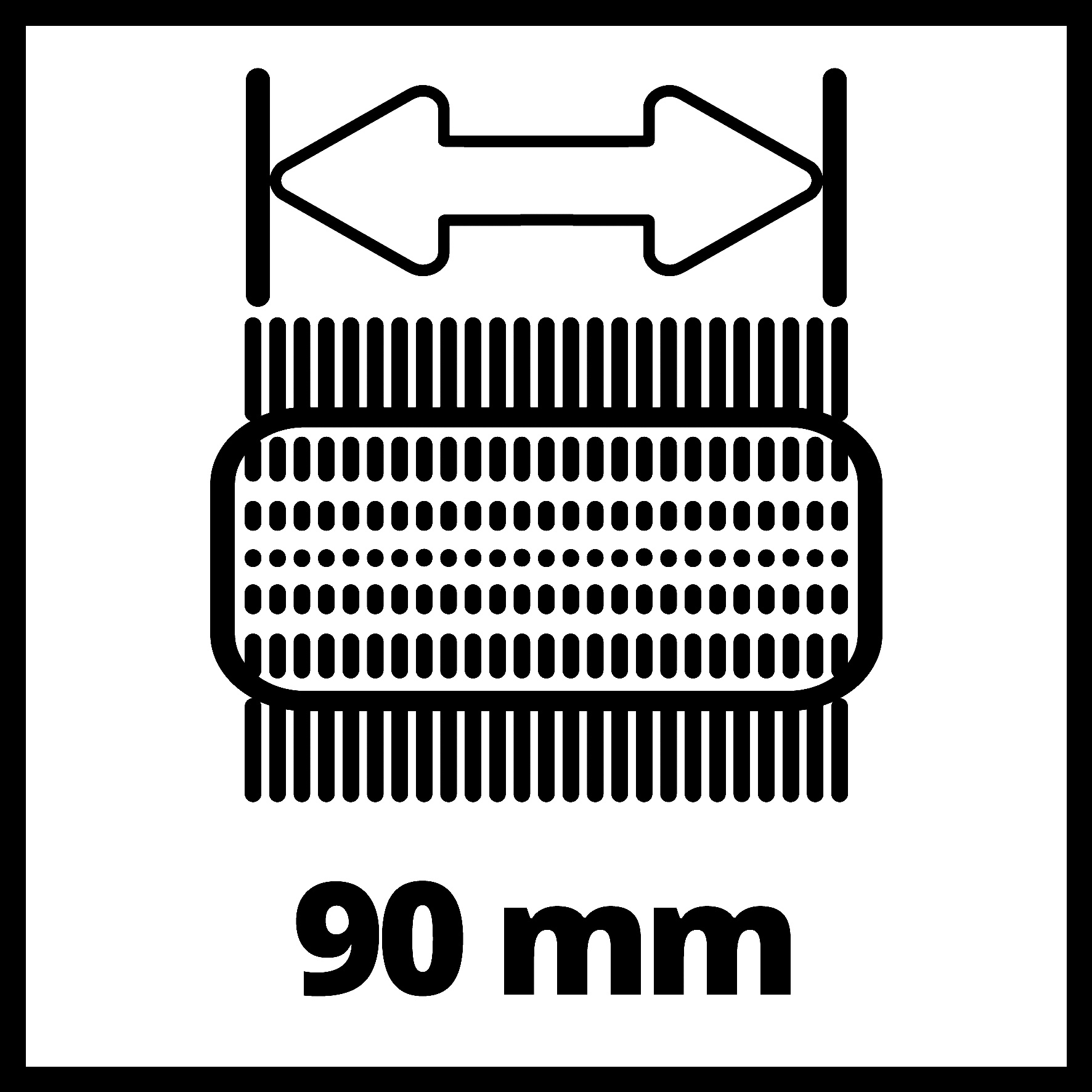 Einhell MEDIUM Borstel 90/20 - 1 stuk -  Breedte: 90 mm - Dikte: 20 mm - Geschikt voor Picobella 18/90 Li Solo thumbnail 6