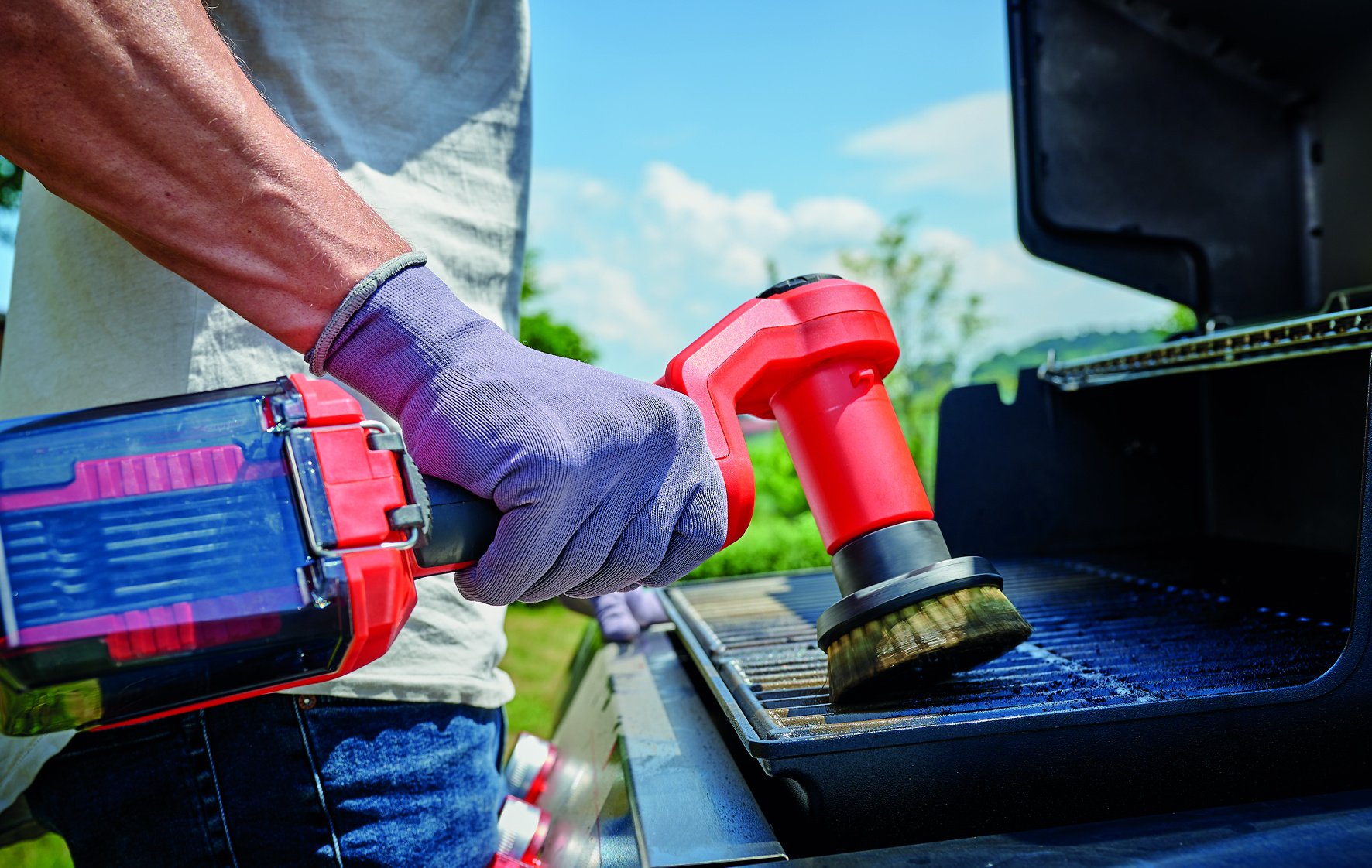 Einhell ULTRA Borstel 95/25 - 1 stuk - 95 mm - Dikte: 25 mm - Geschikt voor Picobella 18/90 Li Solo - Detailed view of the product