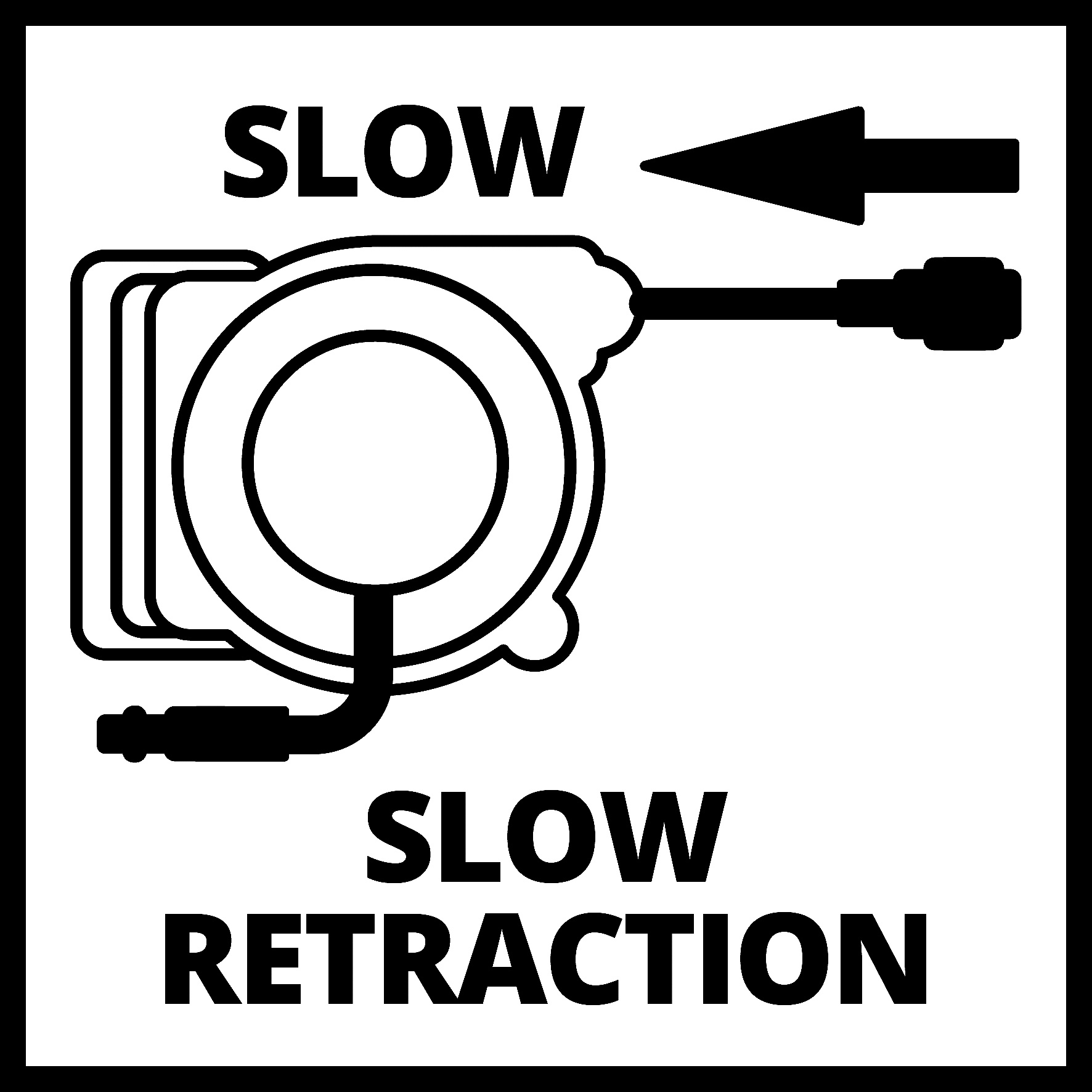 Einhell Automatische Luchtslanghaspel TC-PH 150 - Detailed view of the product